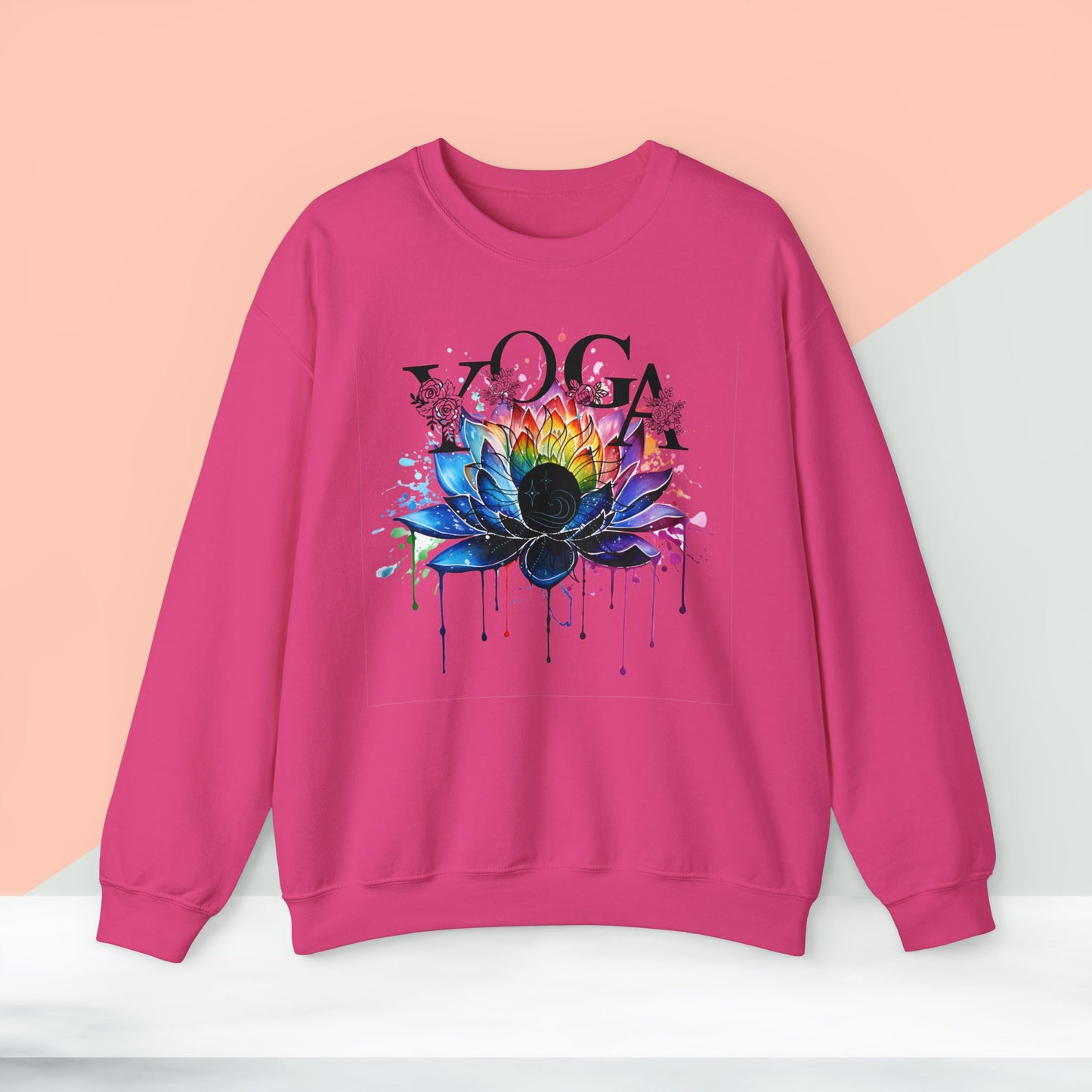 Yoga unisex heavy blend crewneck sweatshirt,Yoga workout Sweatshirt,Yoga lovers Sweatshirt, Yoga Instructor Gift, Gym Sweatshirt, Gift For Yoga lovers, Gift For Yogi.