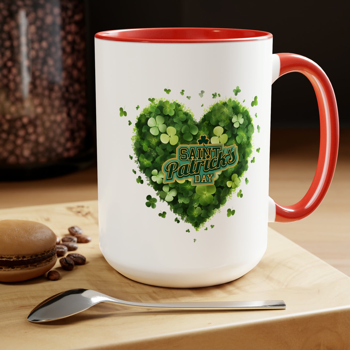 St Patrick's Day two-Tone Coffee Mugs, 15oz