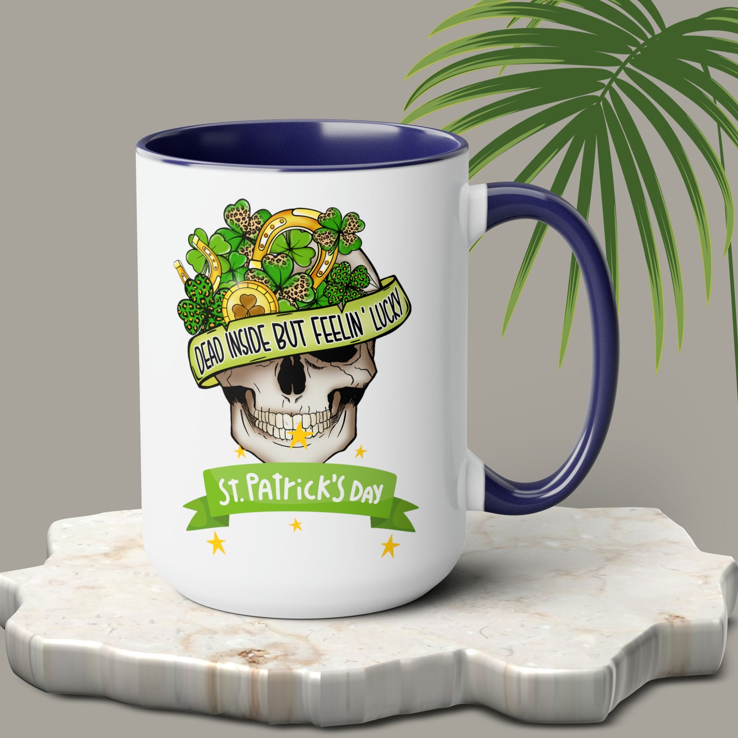 St Patrick's Day two-Tone Coffee Mugs, 15oz