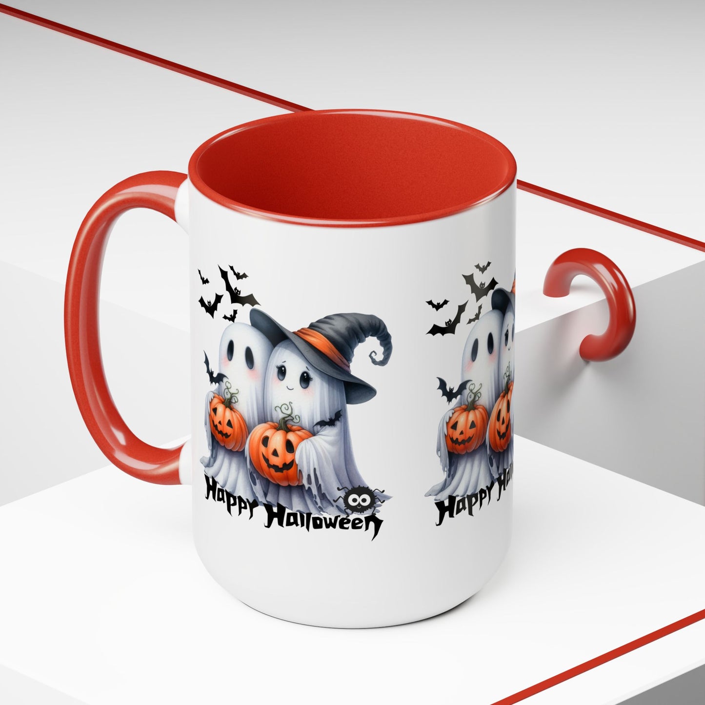 Happy Halloween Coffee Mug,  Let's Go Halloween Coffee Mug, Trick or Treat Halloween Coffee Mug, Cute Skeleton Coffee Mug, Spooky Season Halloween Coffee Mug.