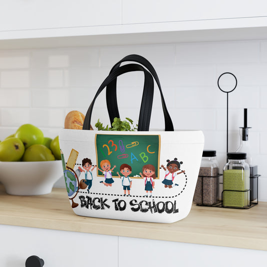 Back To School Lunch Bag, Back to Learning Lunch Bag, First Day Vibes Lunch Bag.