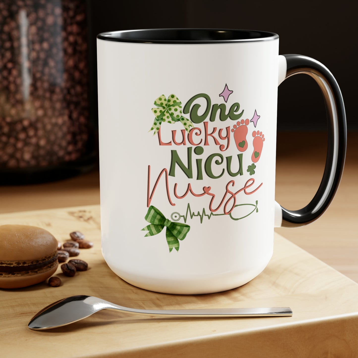 St Patrick's Day two-Tone Coffee Mugs, 15oz