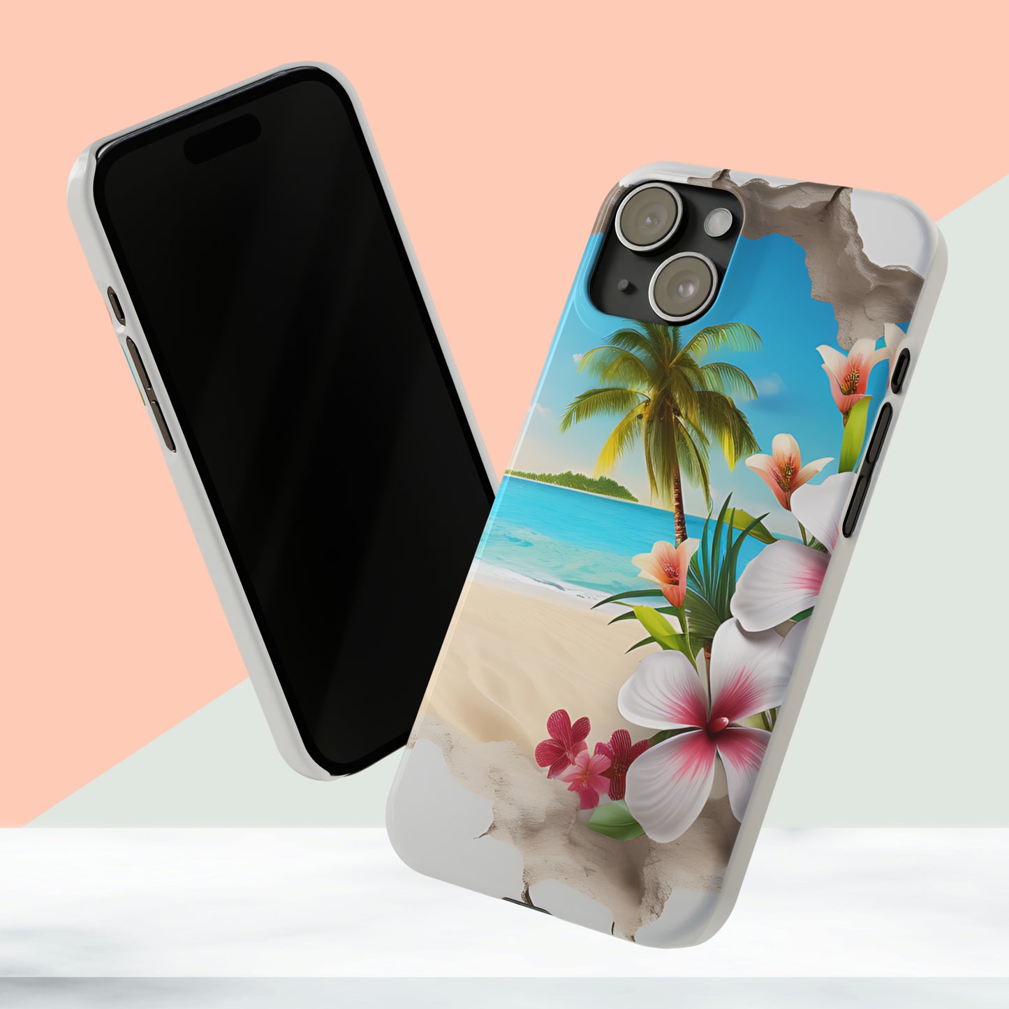 3d Landscape iPhone 15 Phone Cases