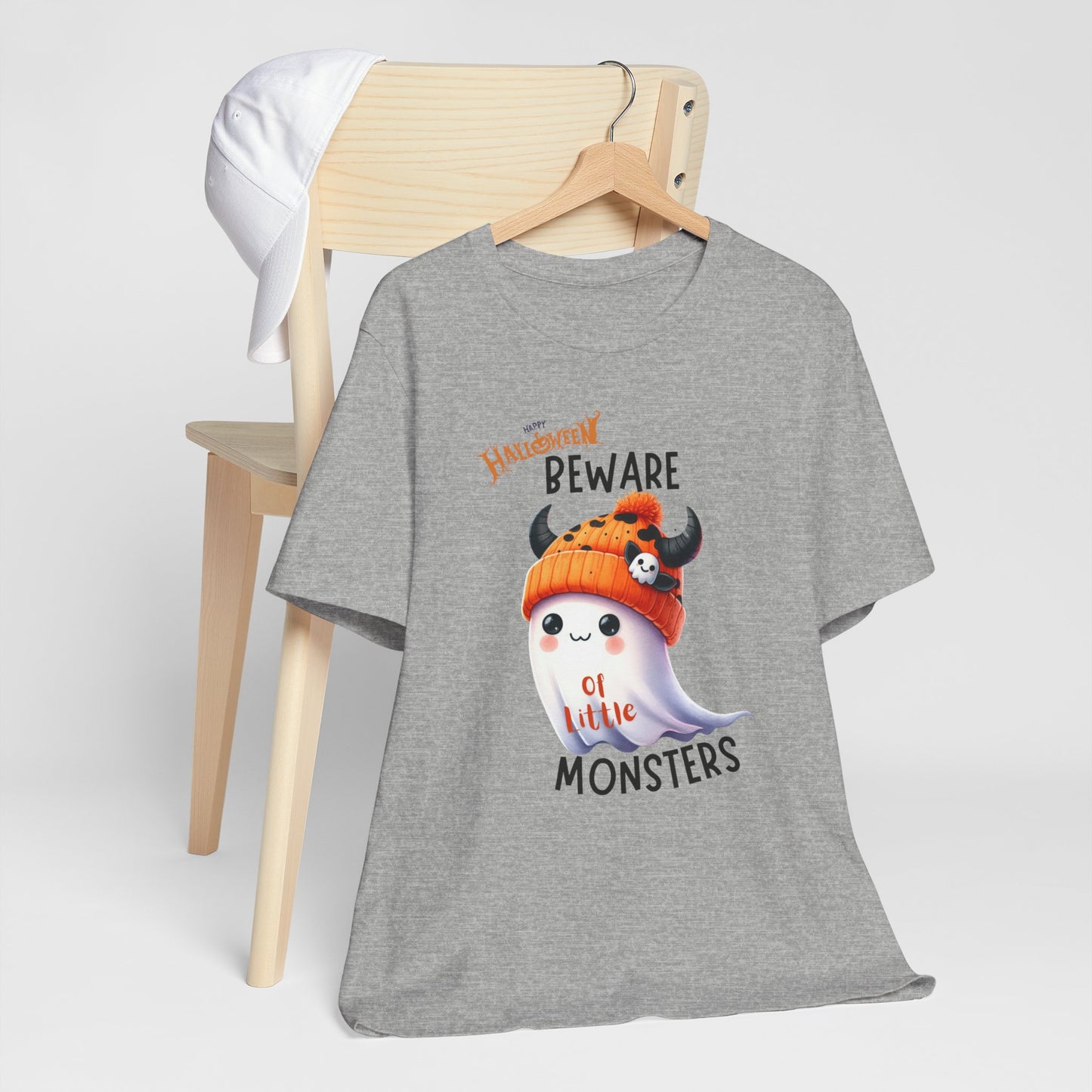 Beware Of Little Monsters T-shirt, Happy Halloween Skeleton T-shirt, Happy Halloween T-shirt, Trick Or Treat T-shirt, Halloween T-shirt, Cool Halloween T-shirt, Spooky T-shirt,