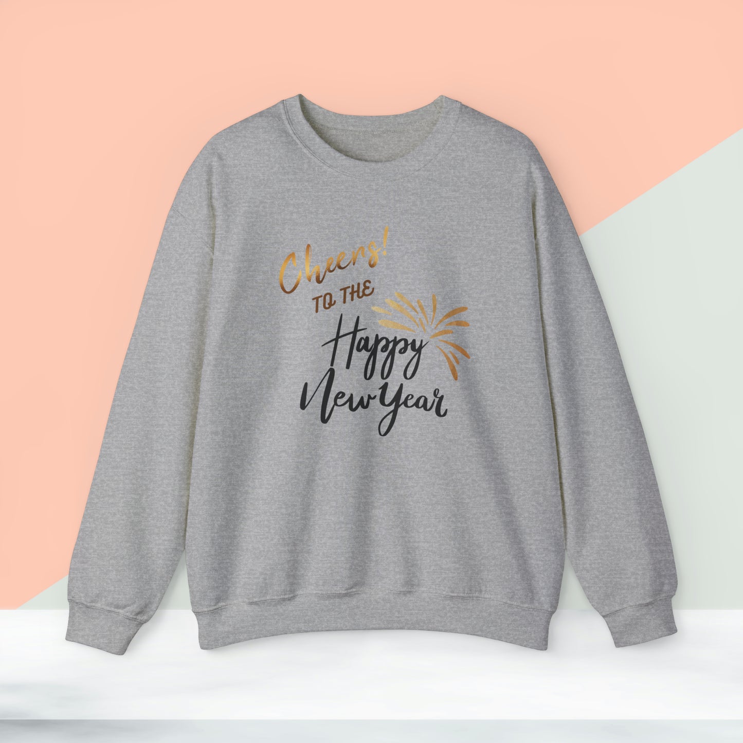 Happy New Year Unisex Heavy Blend™ Crewneck Sweatshirt