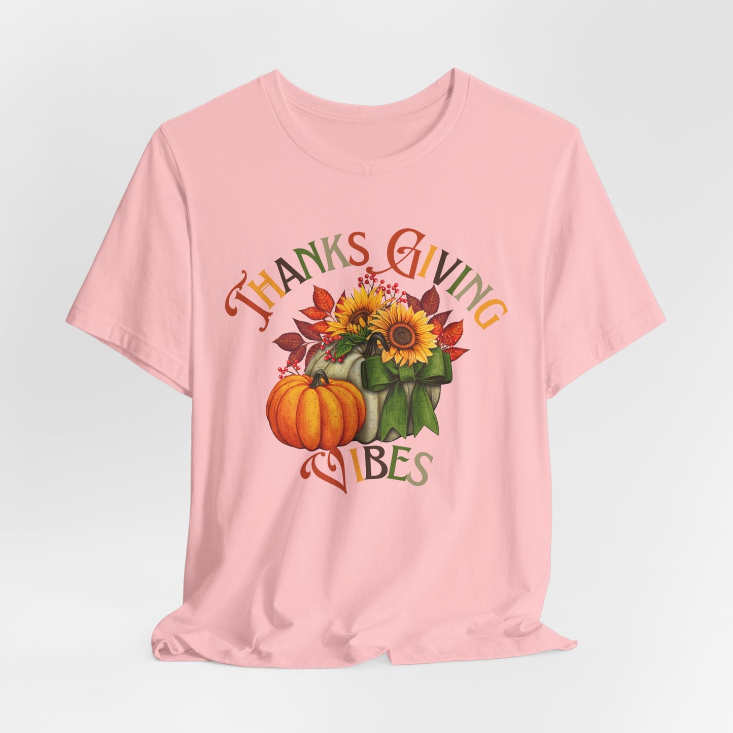 Thanks Giving  Vibes T-shirt, Happy Thanksgiving T-shirt, Happy thanksgiving 2024 T-shirt, Thanksgiving Gift,Turkey Shirt, Family Thanksgiving, Holiday Outfit.