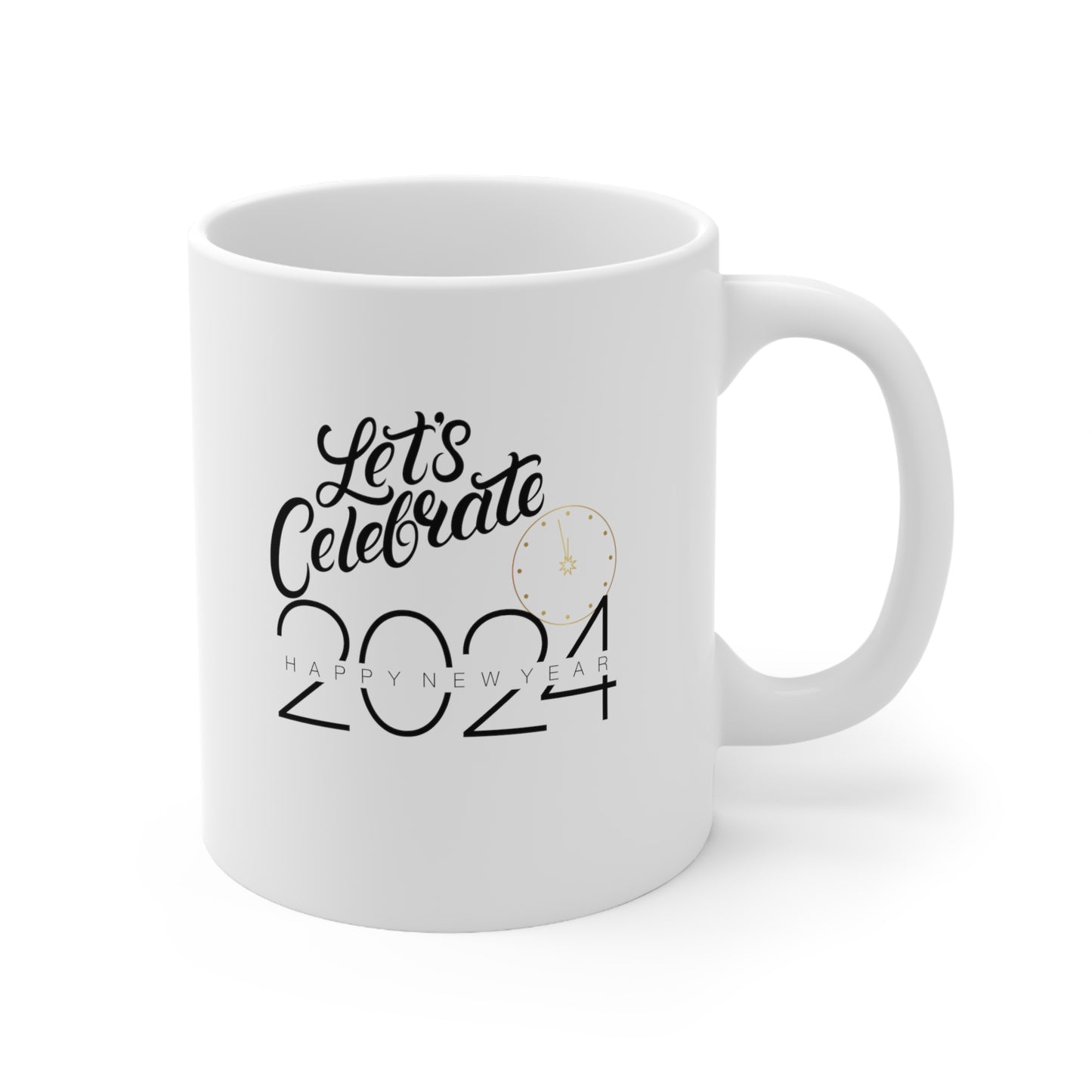 Happy New Year Ceramic Mug 11oz