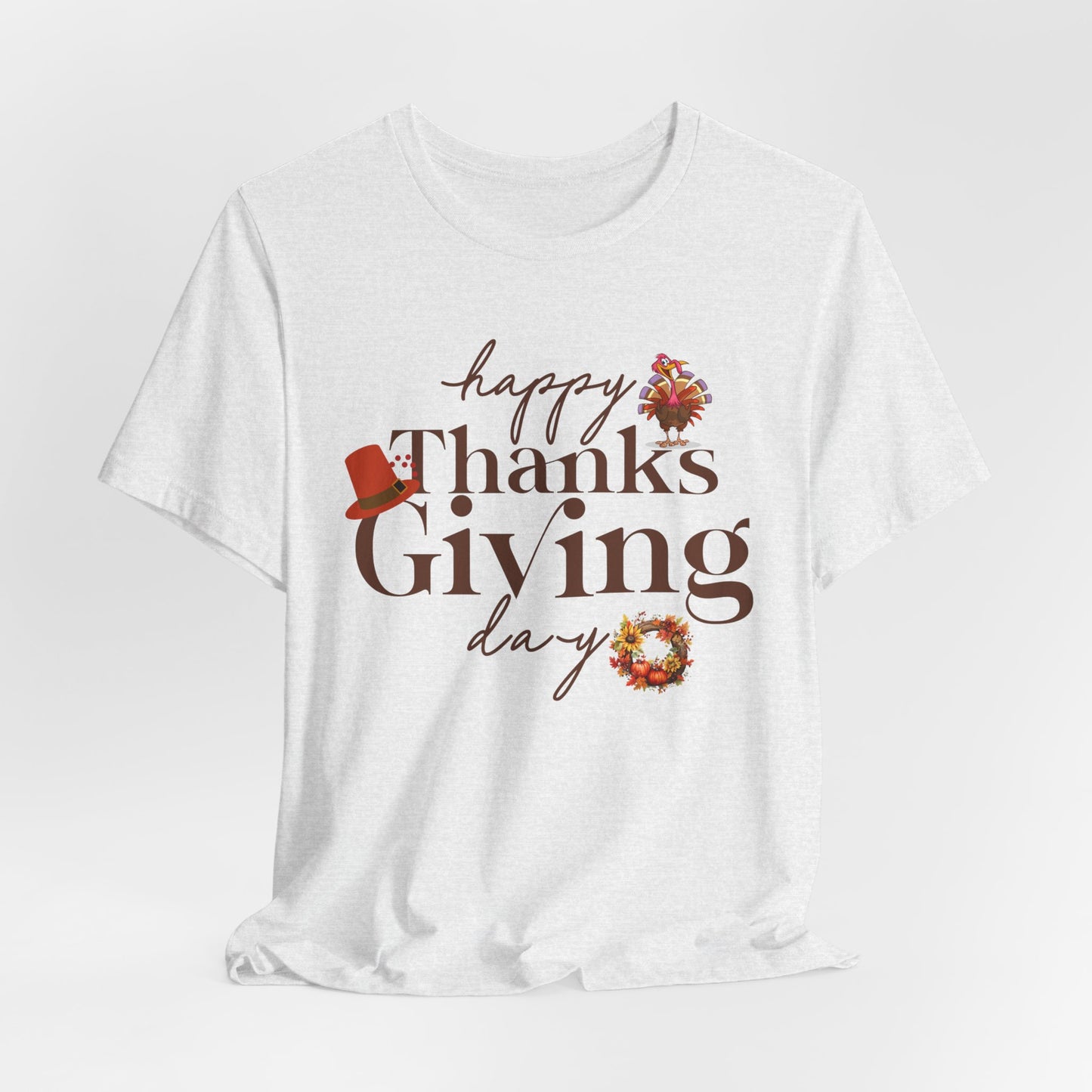 Happy Thanksgiving T-shirt, Happy thanksgiving 2024 T-shirt, Thanksgiving Gift,Turkey Shirt, Family Thanksgiving, Holiday Outfit.