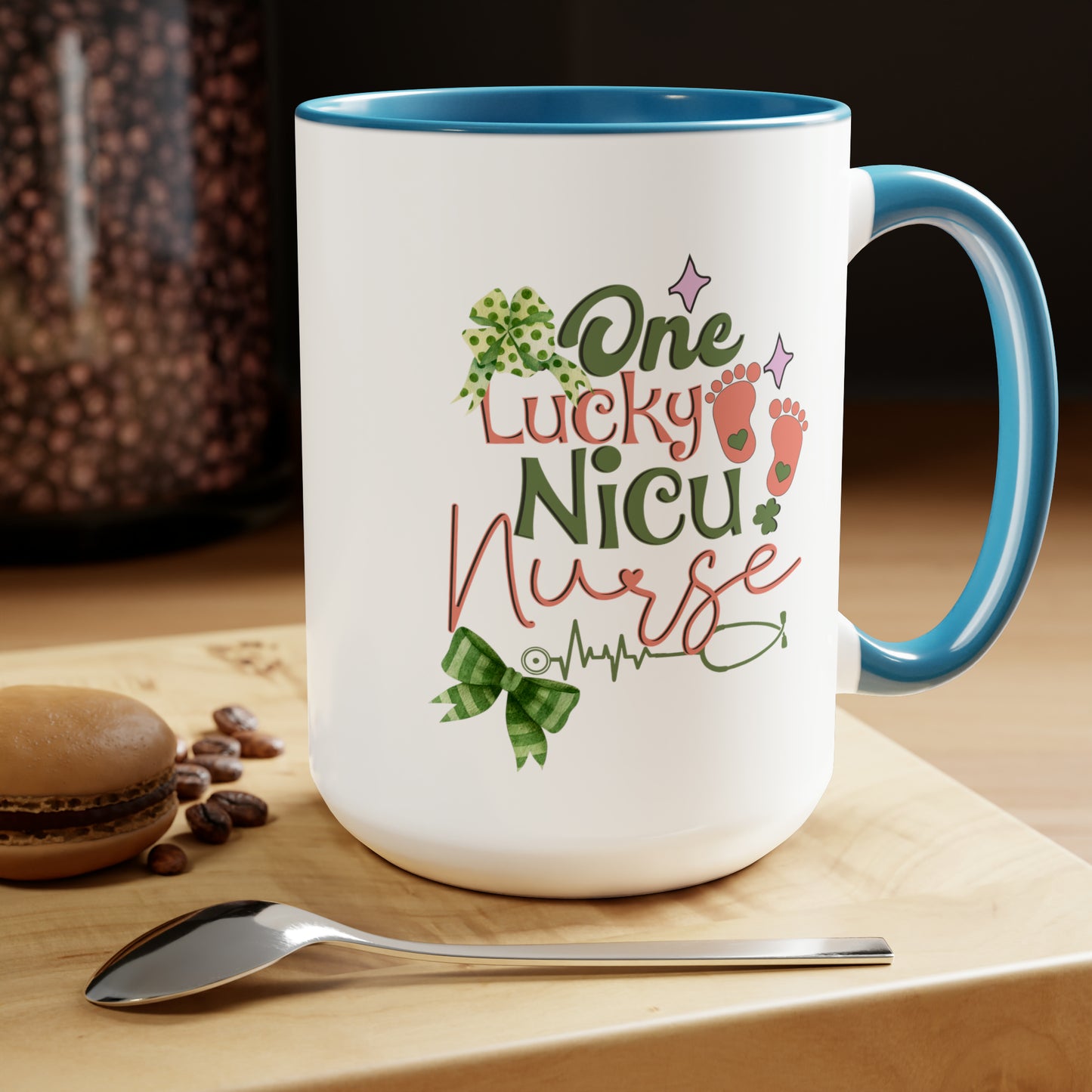 St Patrick's Day two-Tone Coffee Mugs, 15oz