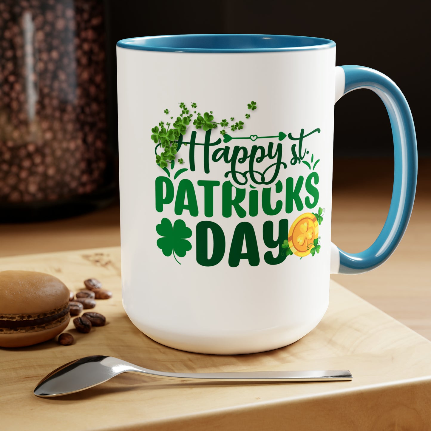 St Patrick's Day two-Tone Coffee Mugs, 15oz