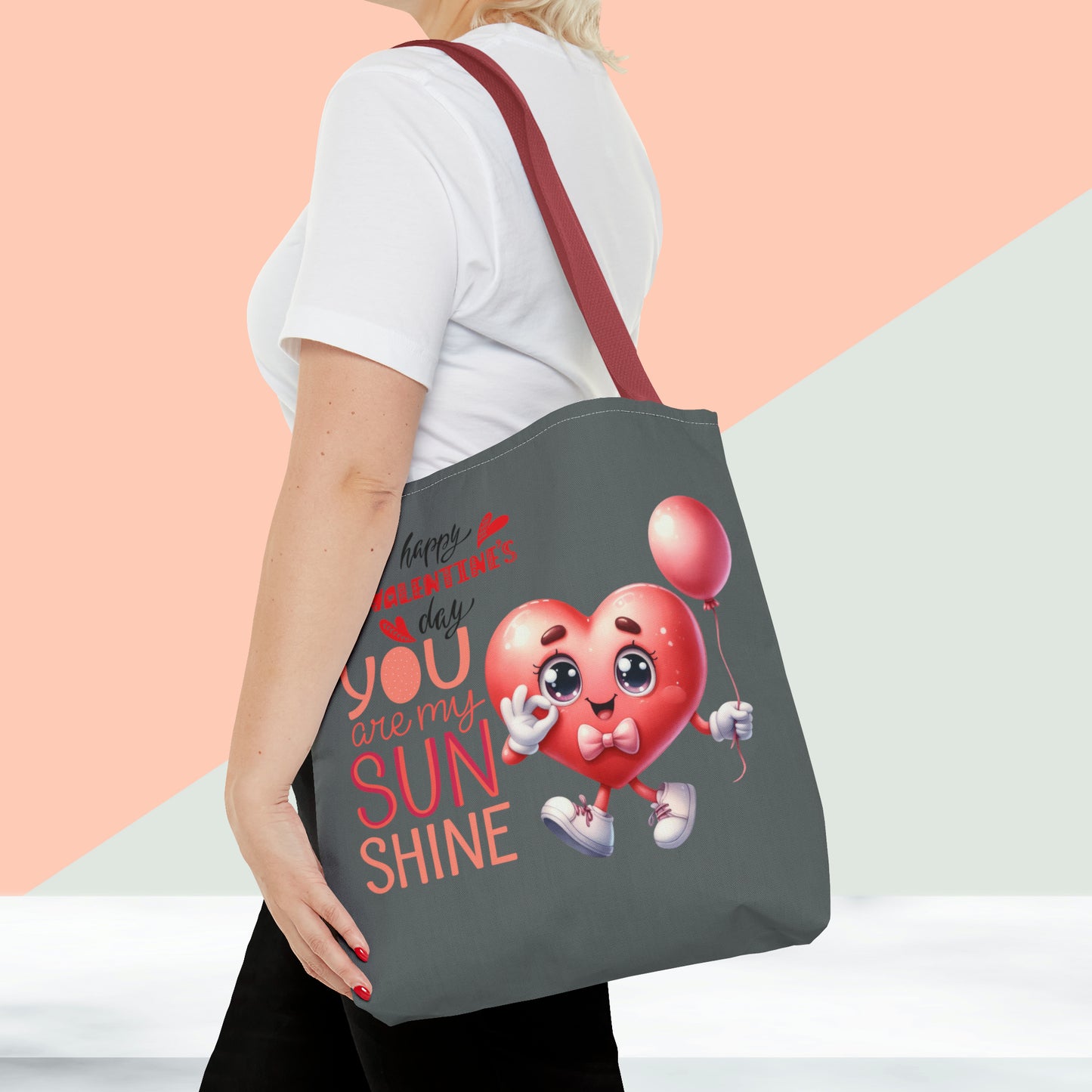 Happy Valentines Day Tote Bag