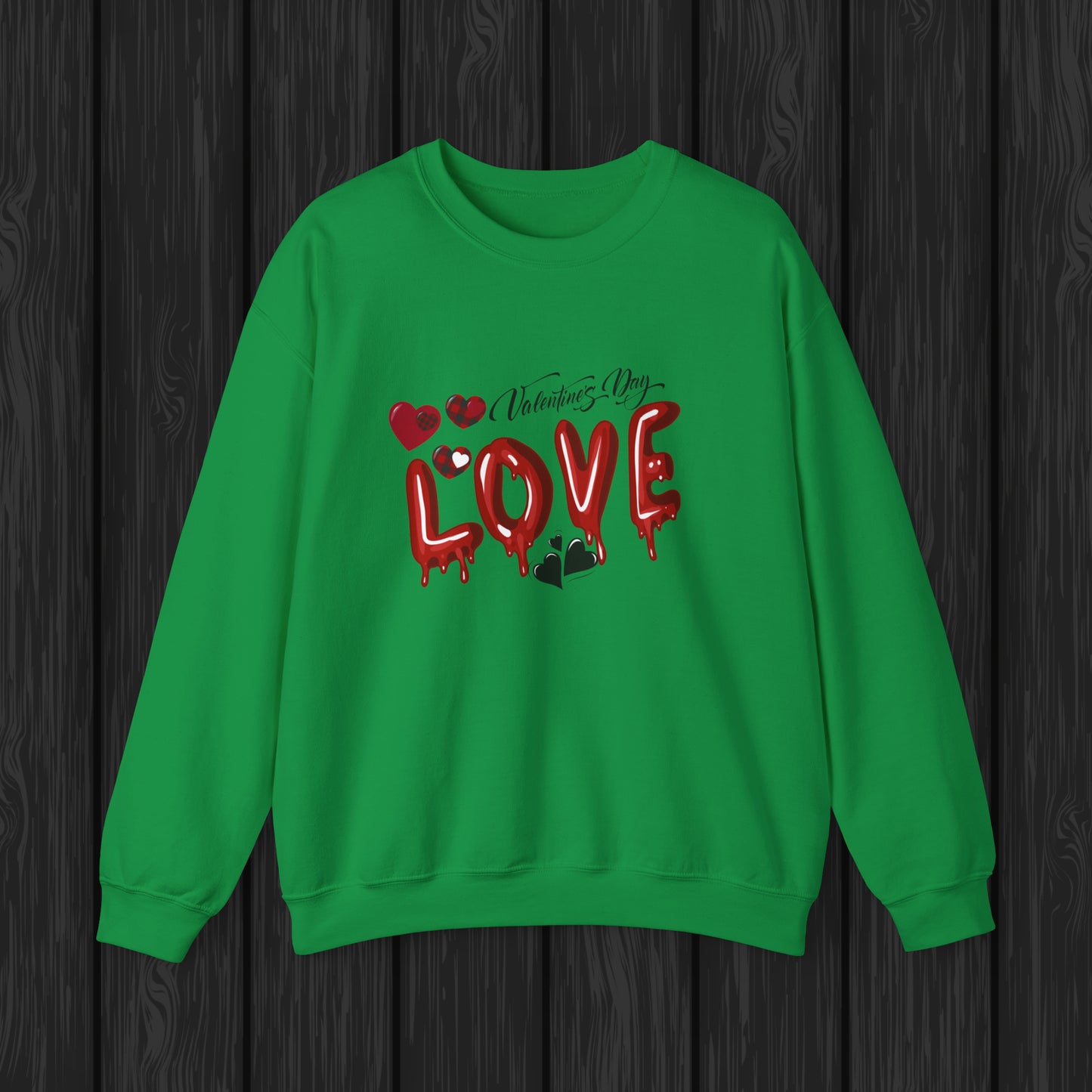 Happy valentines day Unisex Heavy Blend™ Crewneck Sweatshirt