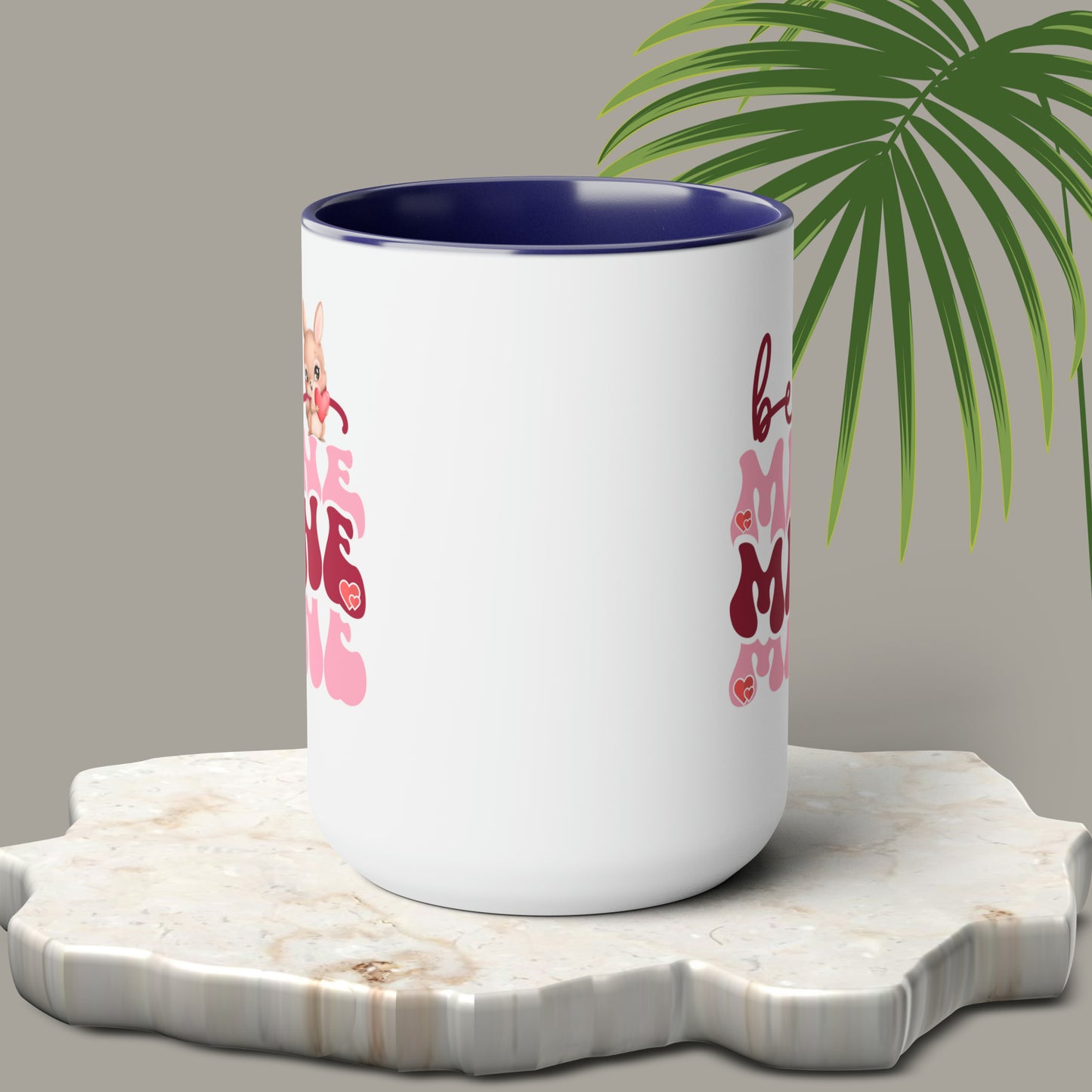 Happy valentines day Two-Tone Coffee Mugs, 15oz