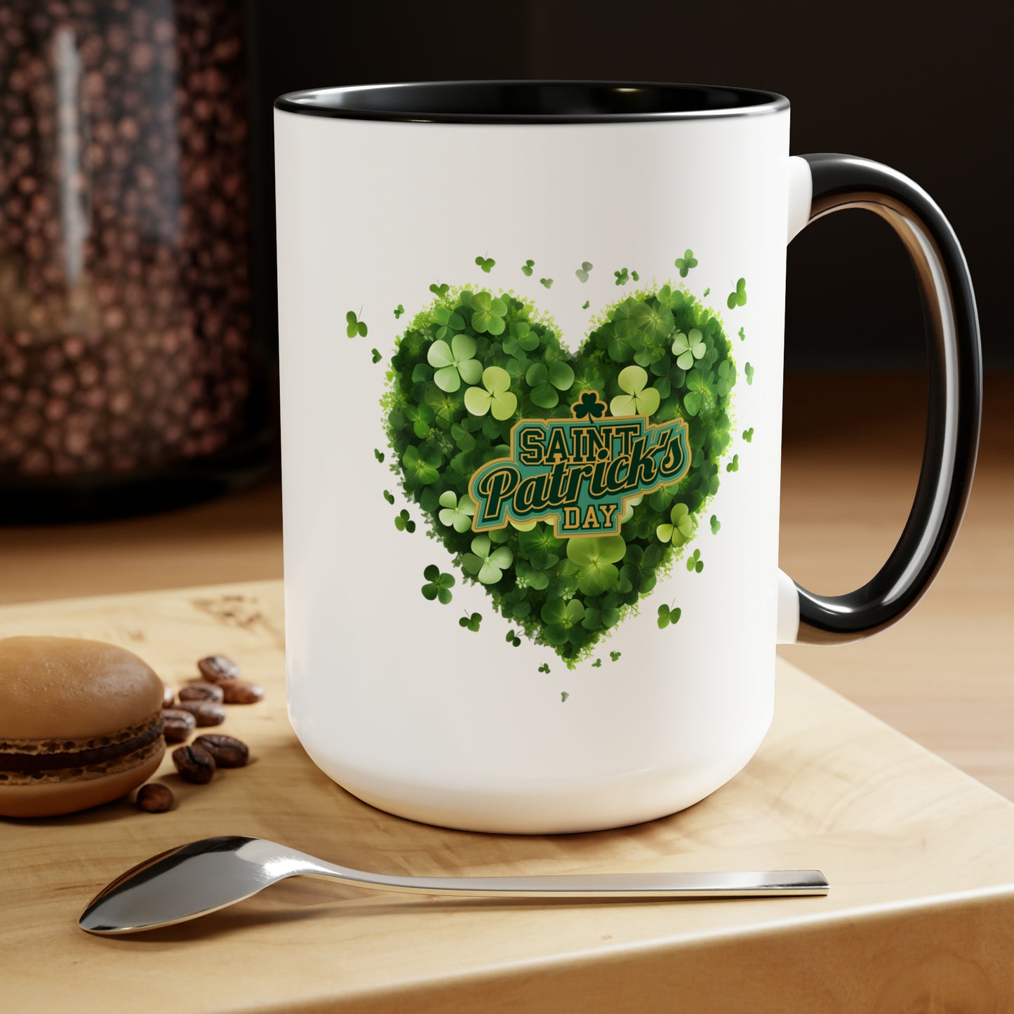 St Patrick's Day two-Tone Coffee Mugs, 15oz