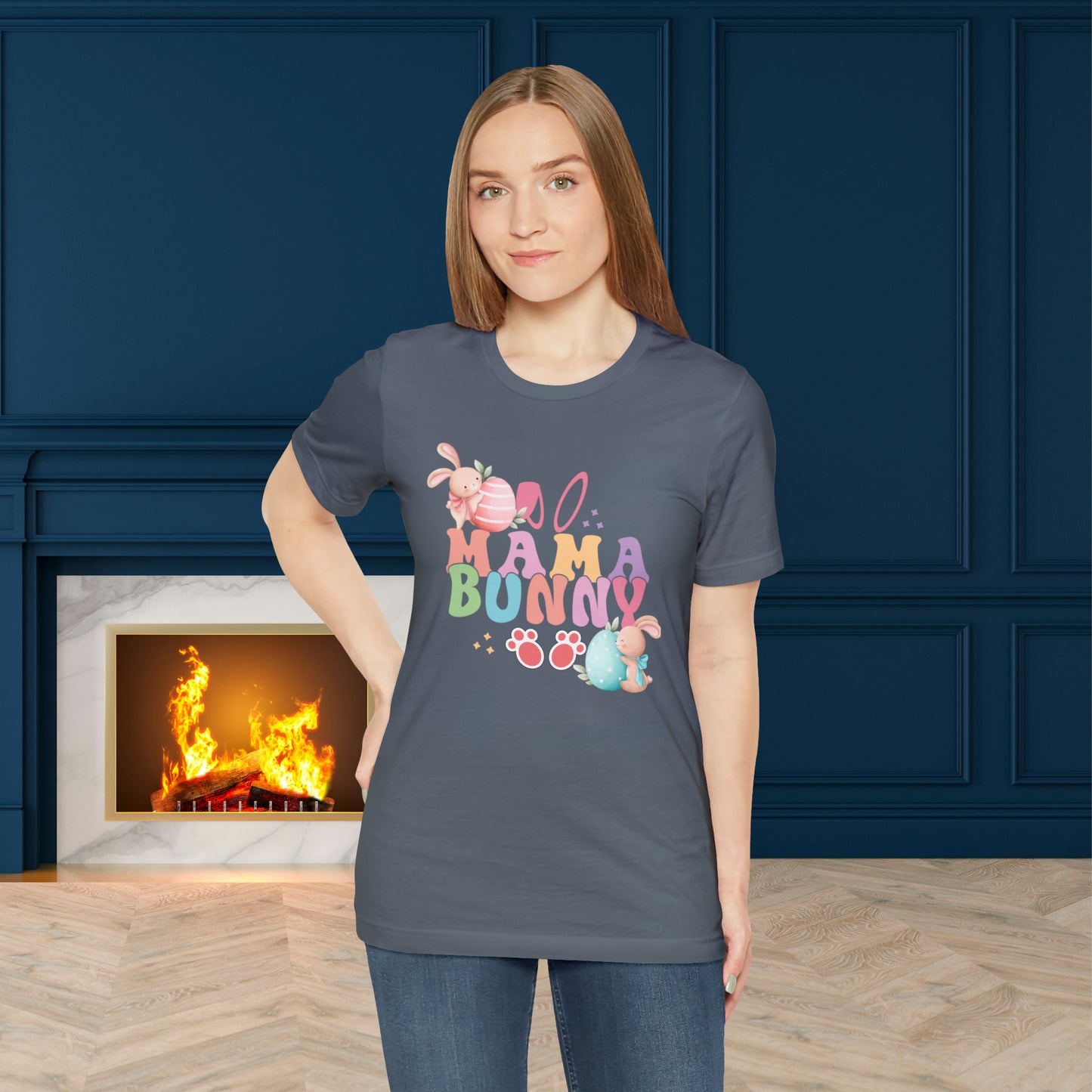 Mama Bunny Unisex Jersey Short Sleeve Tee