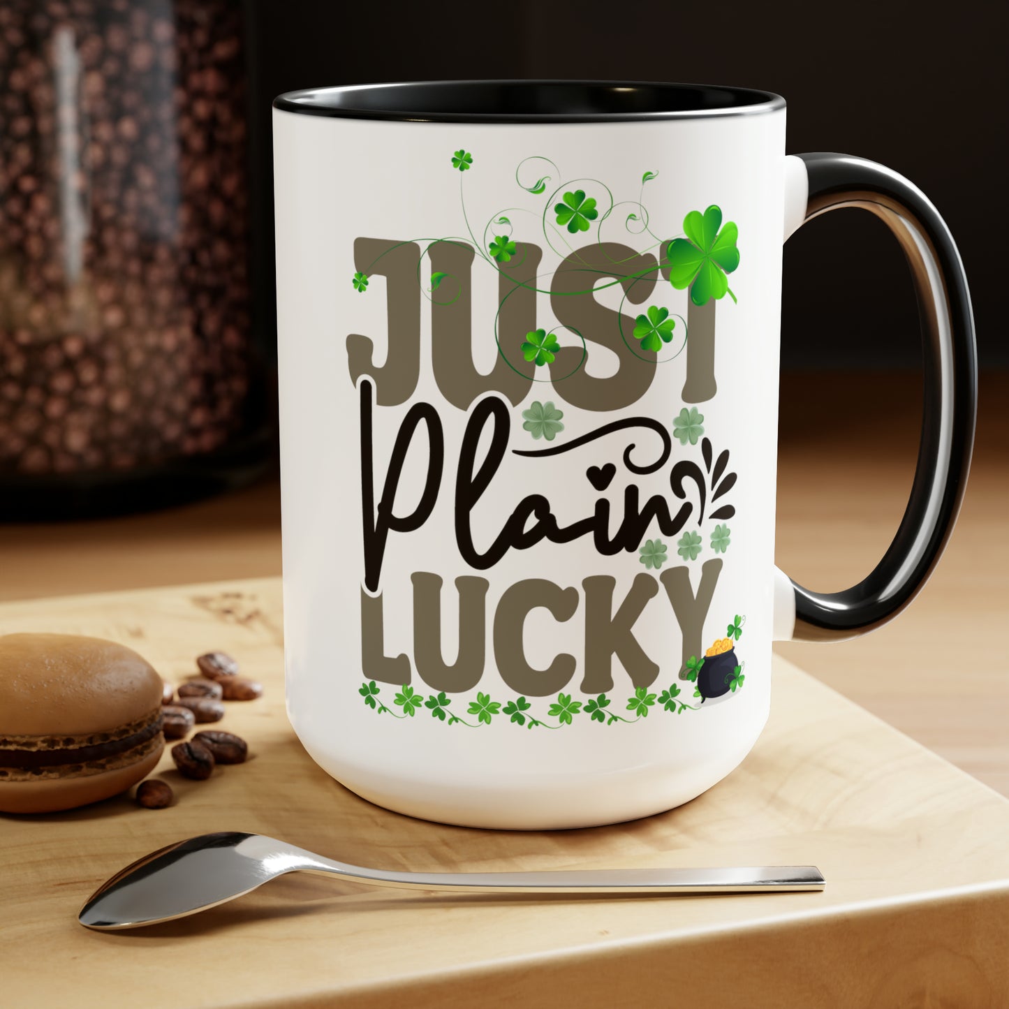 St Patrick's Day two-Tone Coffee Mugs, 15oz