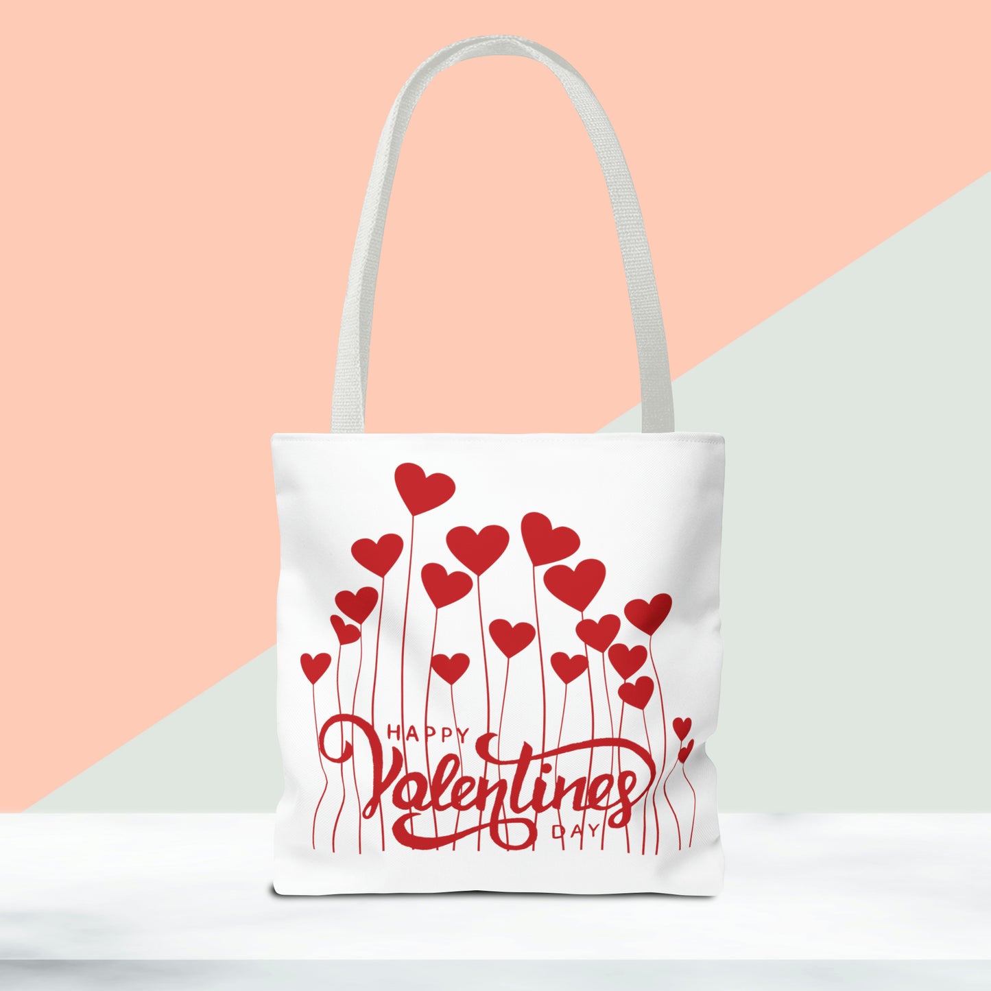 Happy Valentines Day Tote Bag