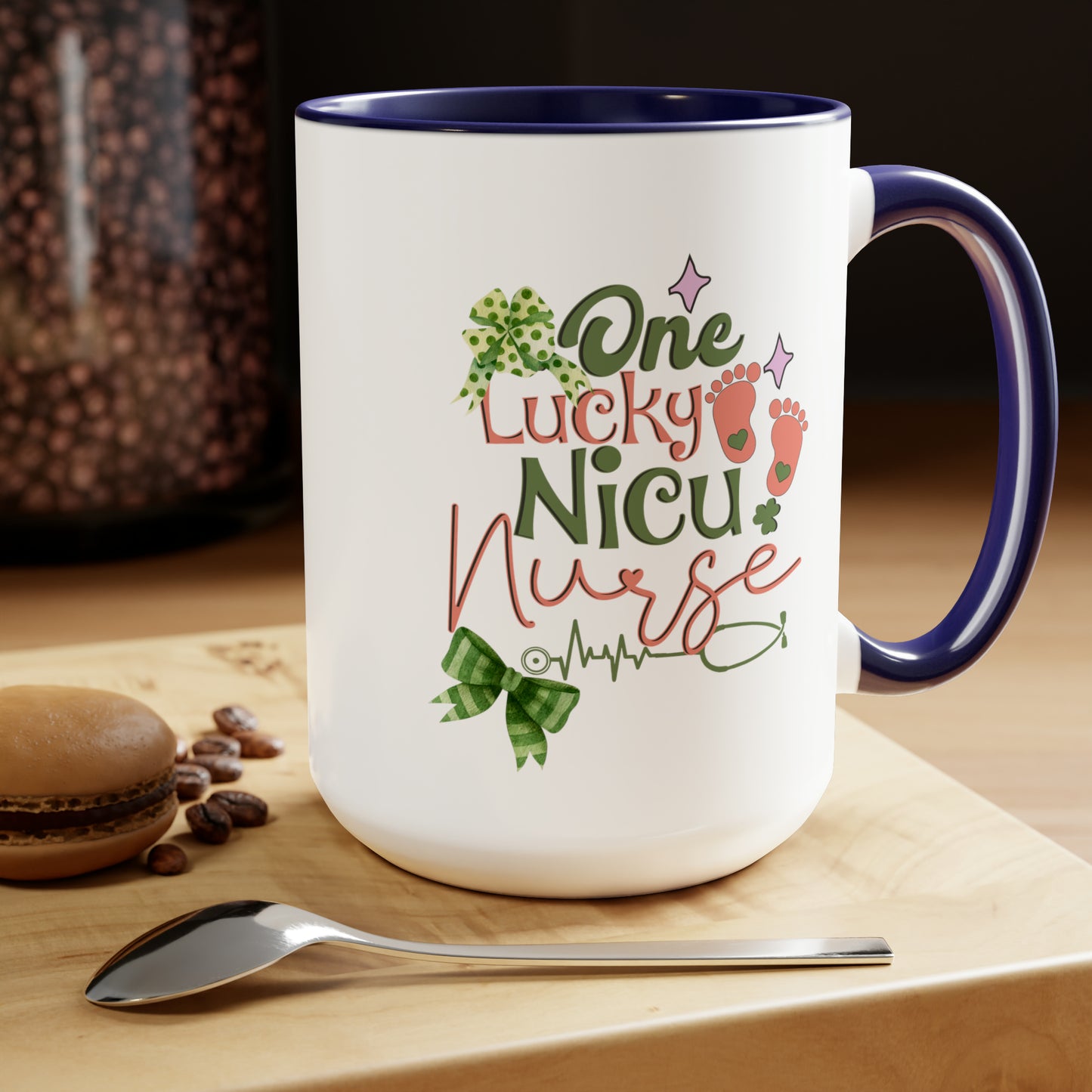 St Patrick's Day two-Tone Coffee Mugs, 15oz