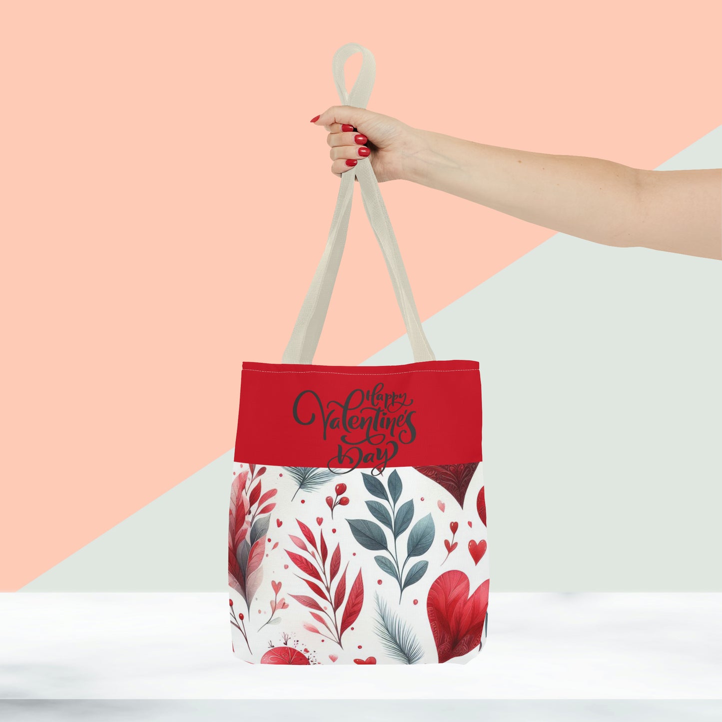 Happy Valentines Day Tote Bag