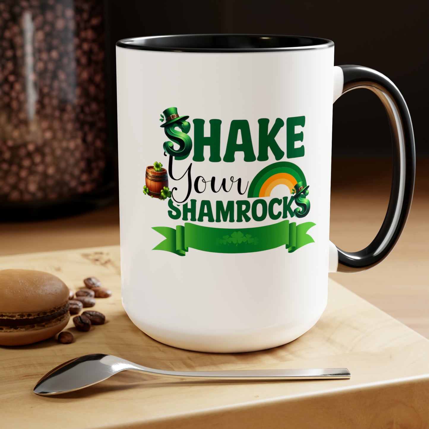 St Patrick's Day two-Tone Coffee Mugs, 15oz