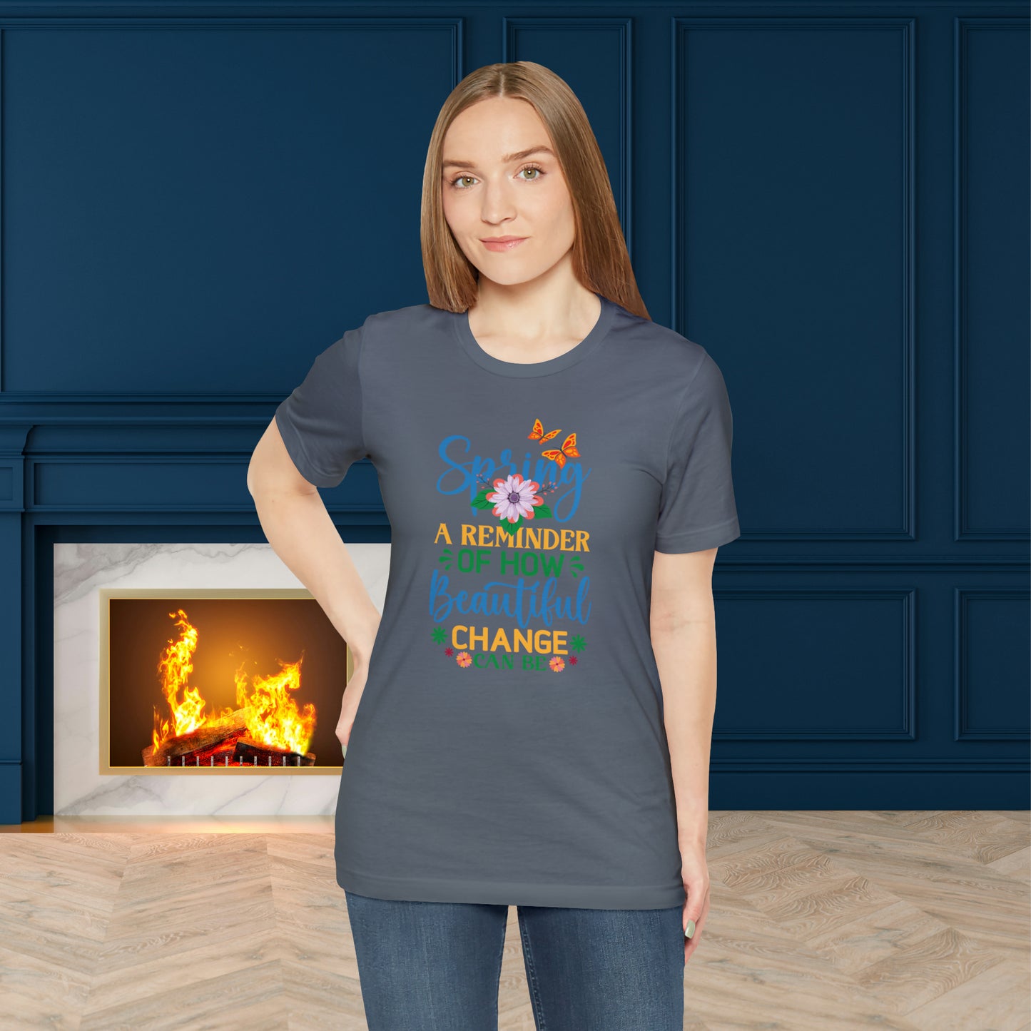 Spring Beautiful Change Unisex T-shirt, Spring Trendy Shirt.