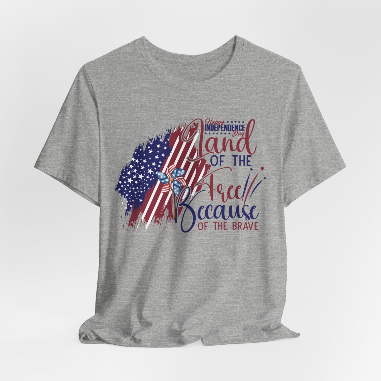 4th of July T-shirt, Happy Independence DayT-Shirt, Fourth of July unisex jersey short sleeve.