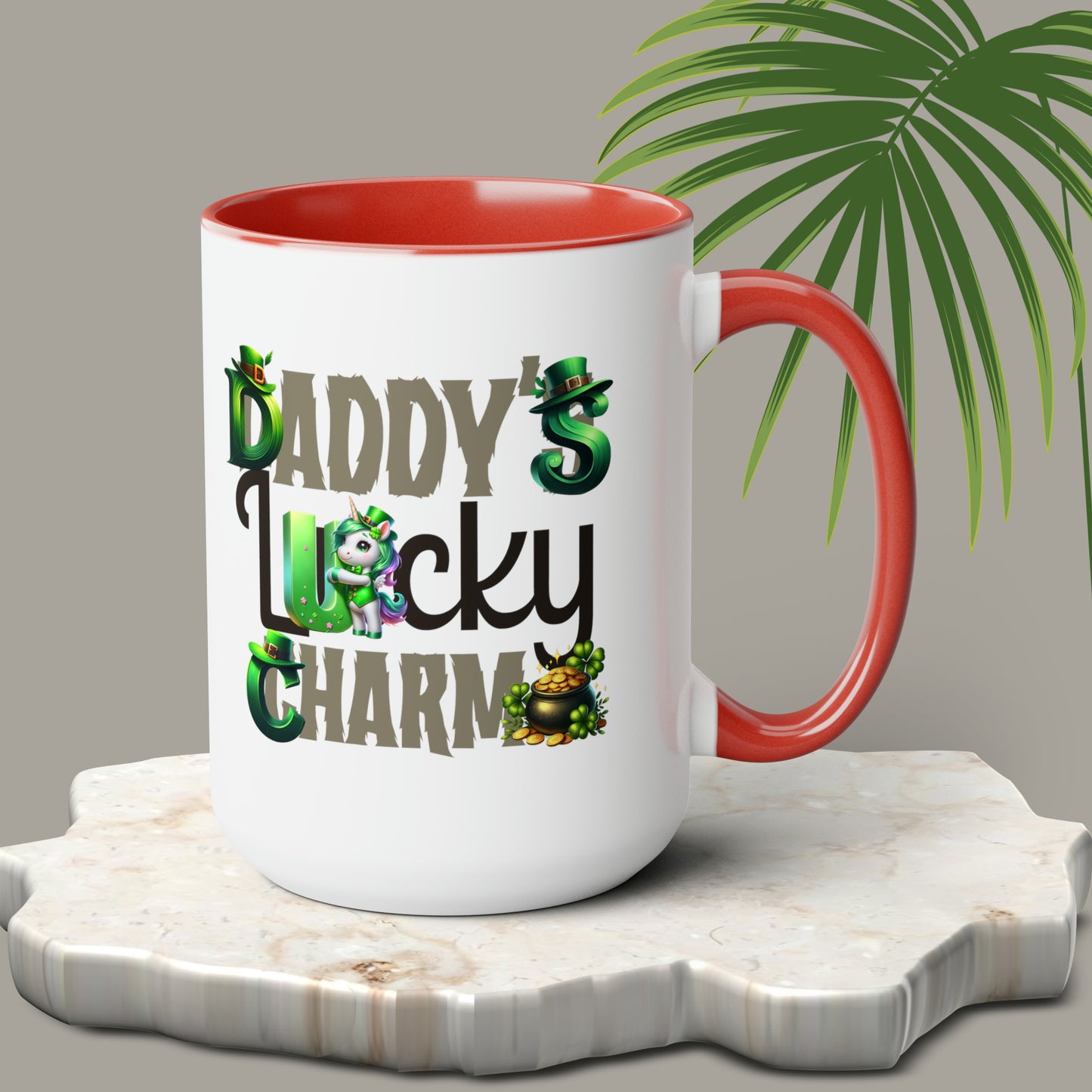 St Patrick's Day two-Tone Coffee Mugs, 15oz