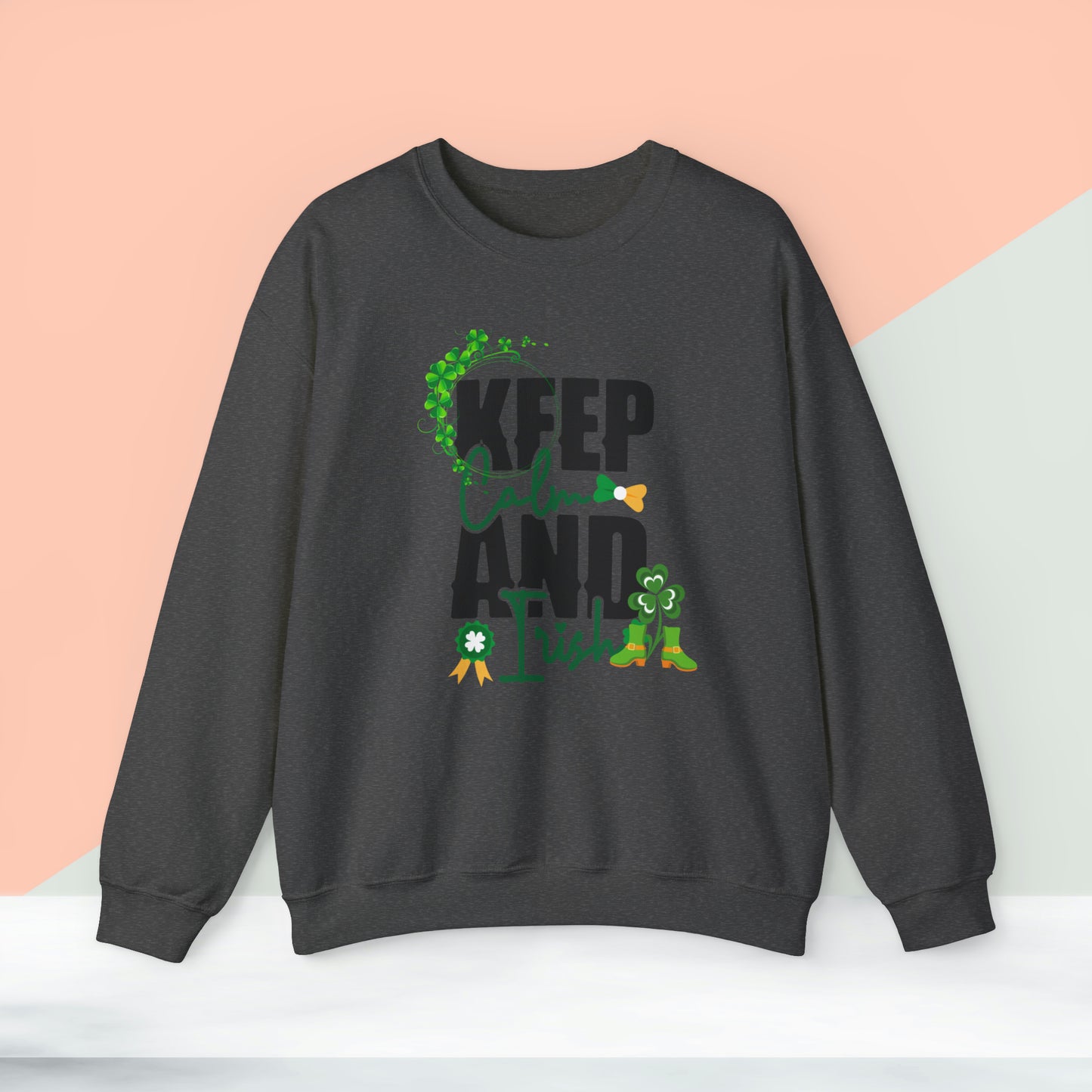 St Patrick's Day Unisex Heavy Blend™ Crewneck Sweatshirt