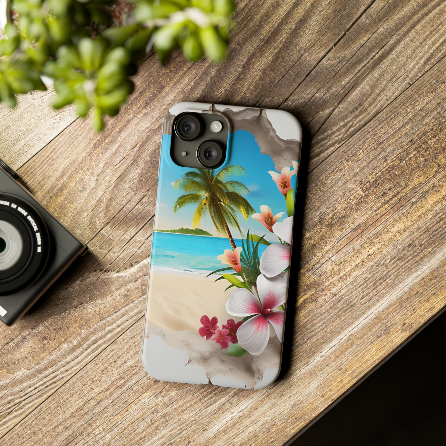 3d Landscape iPhone 15 Phone Cases