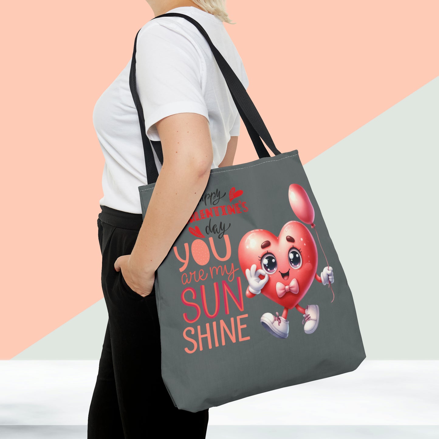 Happy Valentines Day Tote Bag