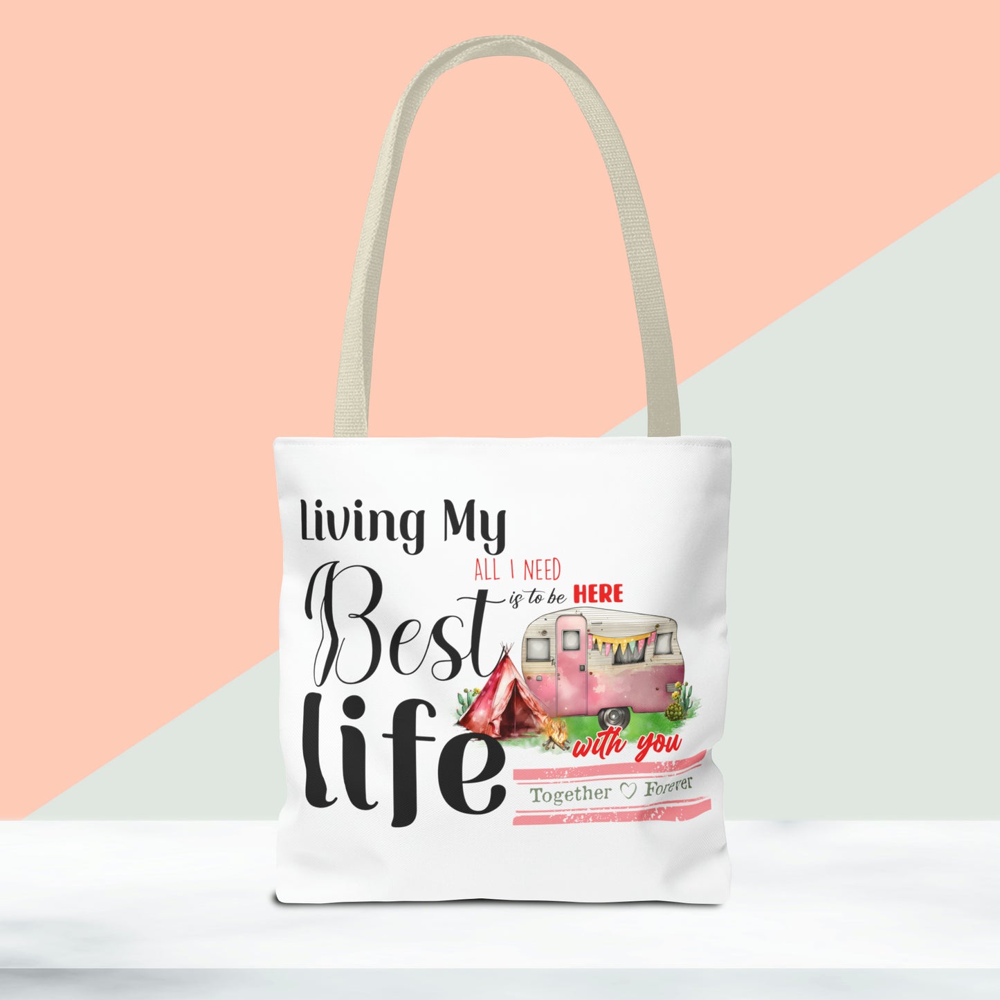 Happy Valentines Day Tote Bag