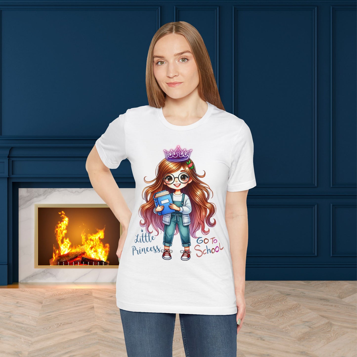 Little Princess T-Shirt, Teach Love Inspire Teacher Shirt, Teacher Back To school unisex jersey short sleeve.First Day Vibes T-Shirt.