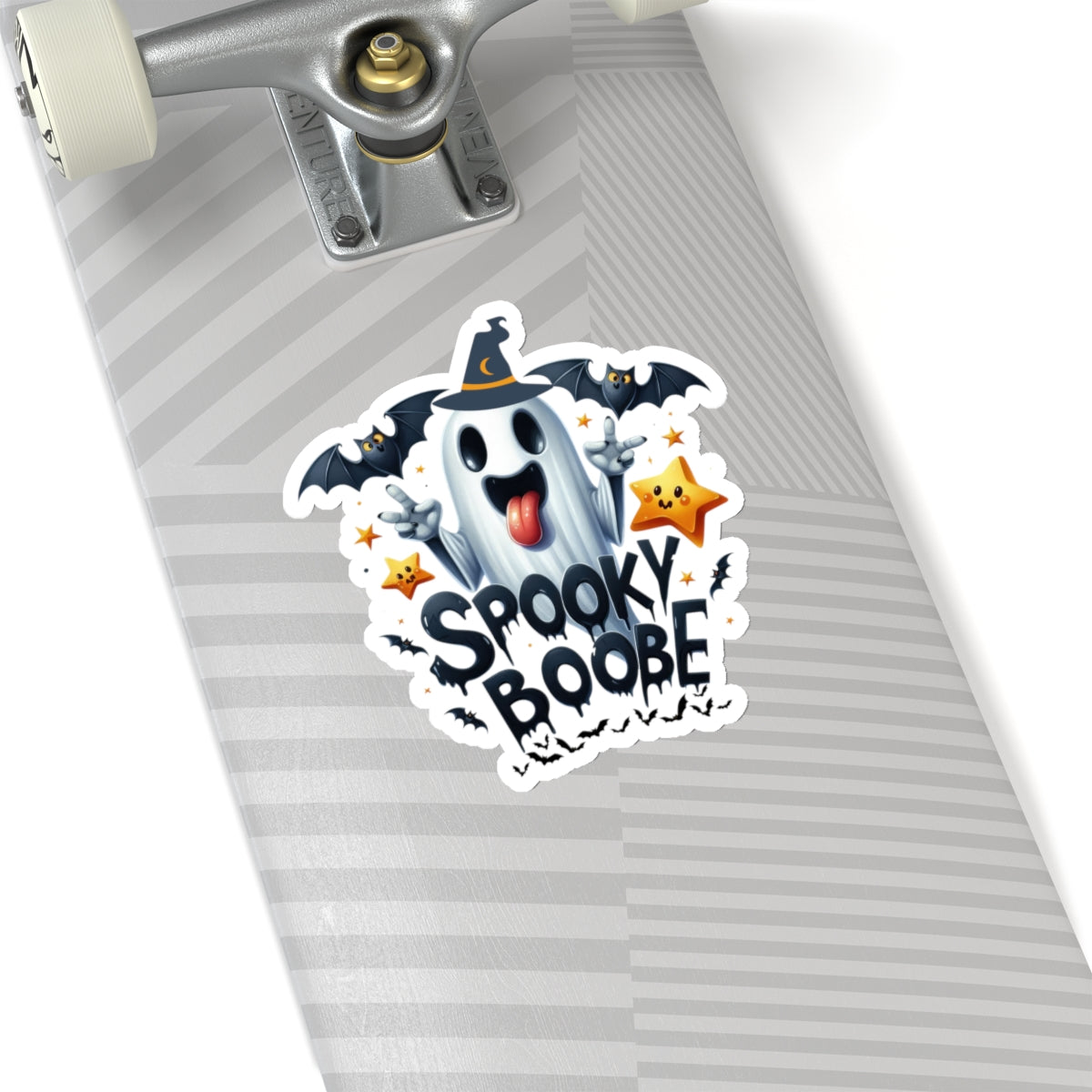 Spooky Boobe  Kiss-Cut Stickers, Happy Halloween Kiss-Cut Stickers, Spooky Season Kiss-Cut Stickers, Cute Cat Halloween Kiss-Cut Stickers.