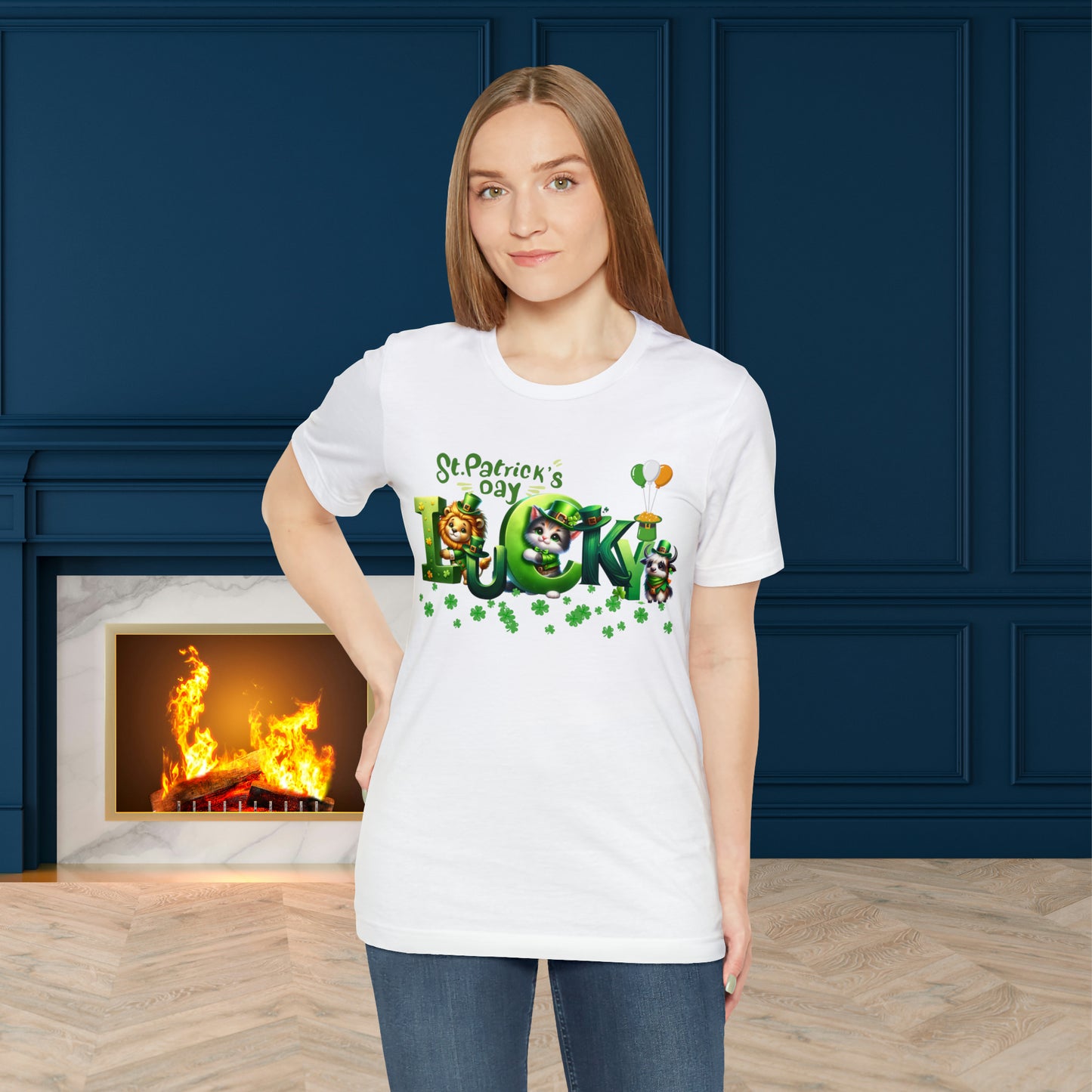 St Patrick's Day Unisex Jersey Short Sleeve Tee