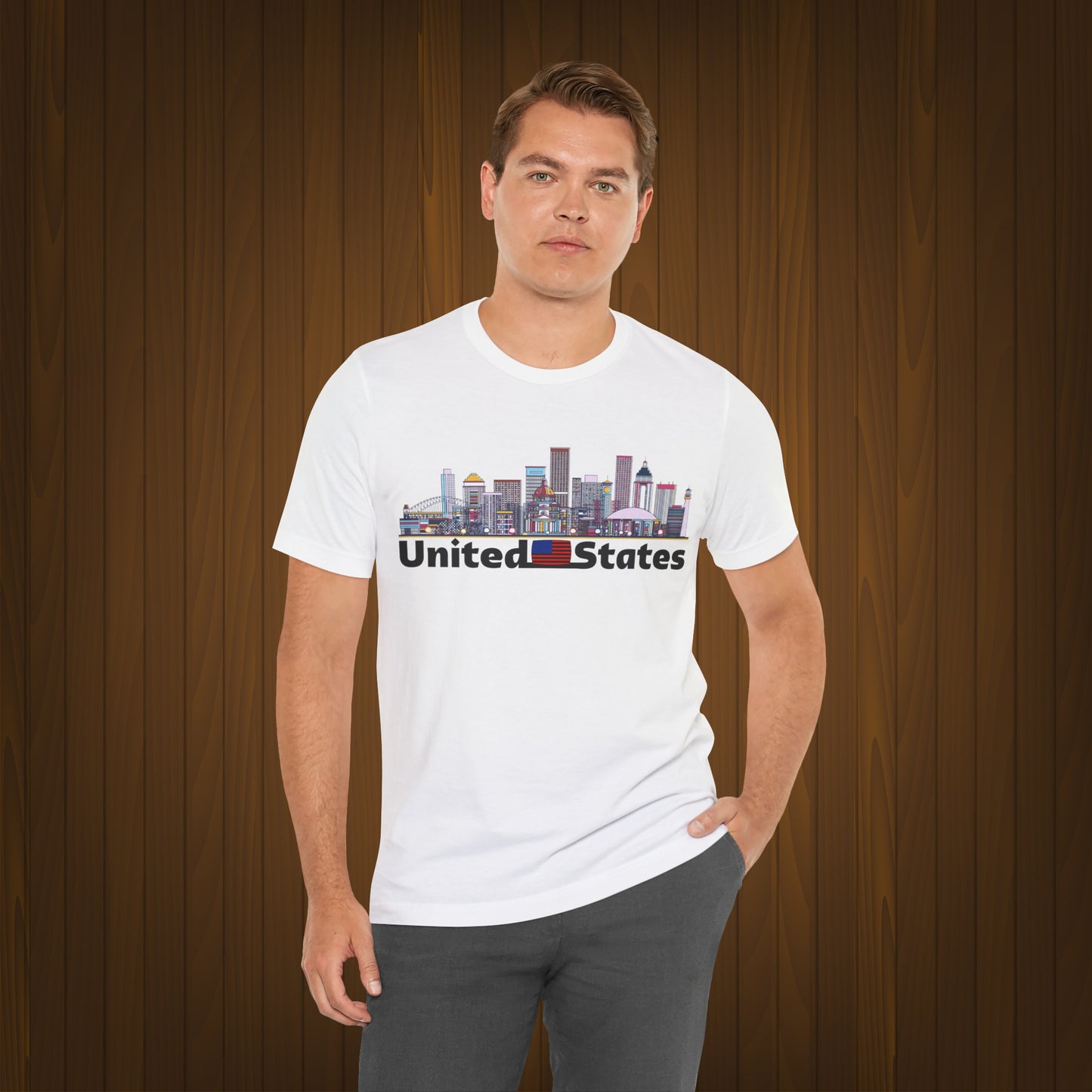 4th of July T-shirt, United States T-Shirt, Fourth of July unisex jersey short sleeve.