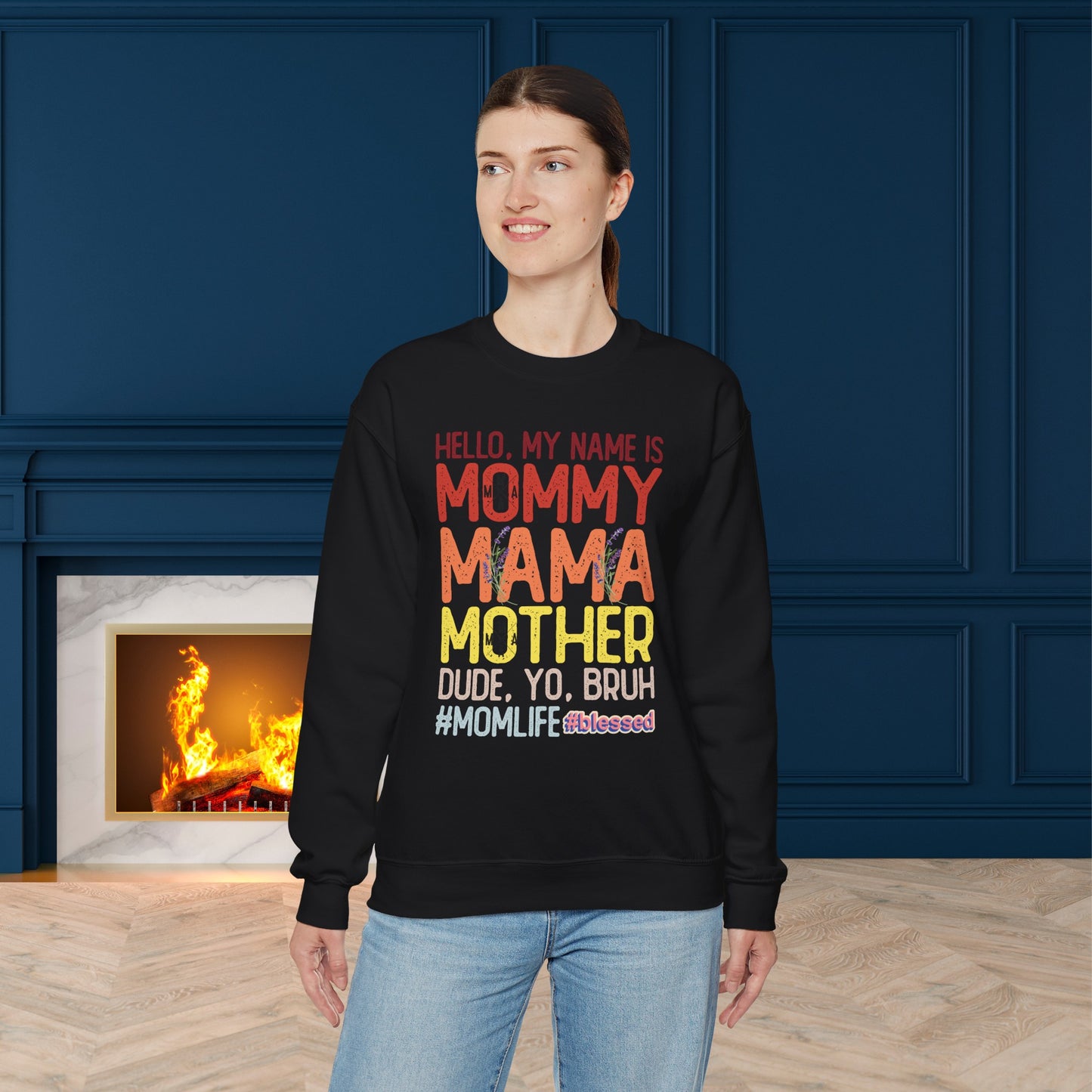 Happy Mother's Day Sweatshirt For Mom, Mom Sweatshirt, Gift For Moms,  Mama Sweatshirt.