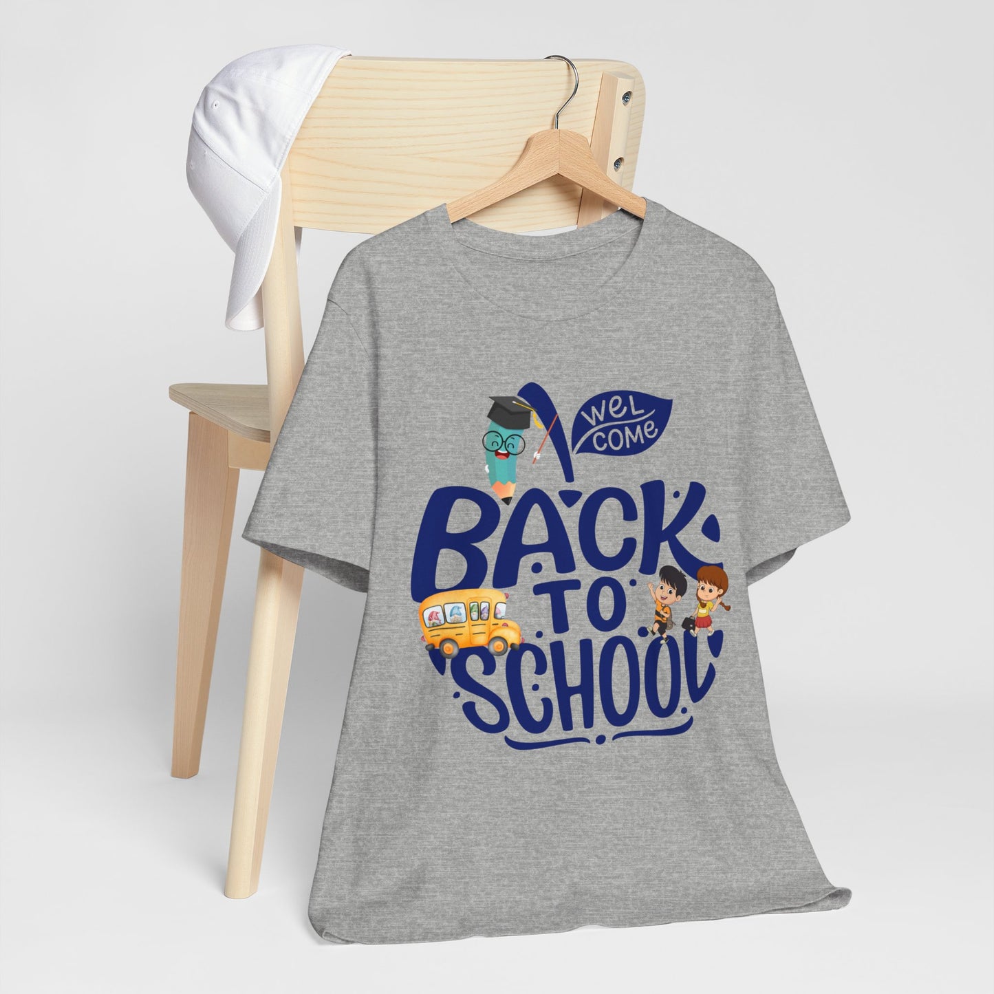 Welcome Back To School T-Shirt, Teacher T-Shirt, Teacher Back To school unisex jersey short sleeve.First Day Vibes T-Shirt.