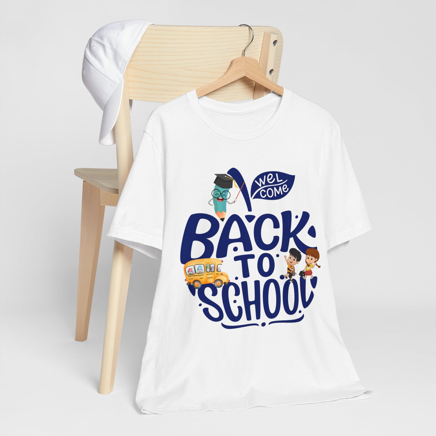 Welcome Back To School T-Shirt, Teacher T-Shirt, Teacher Back To school unisex jersey short sleeve.First Day Vibes T-Shirt.