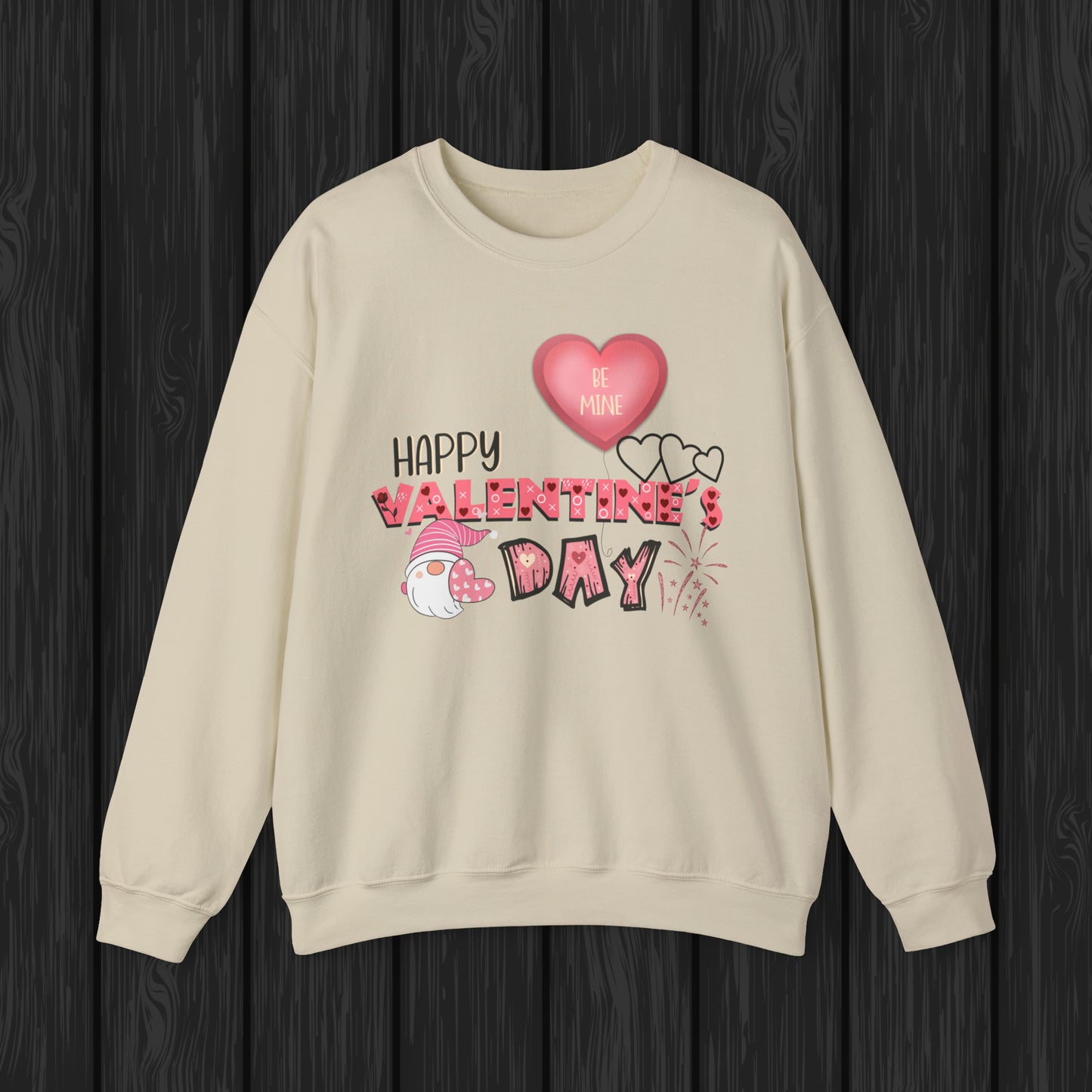 Happy valentines day Unisex Heavy Blend™ Crewneck Sweatshirt