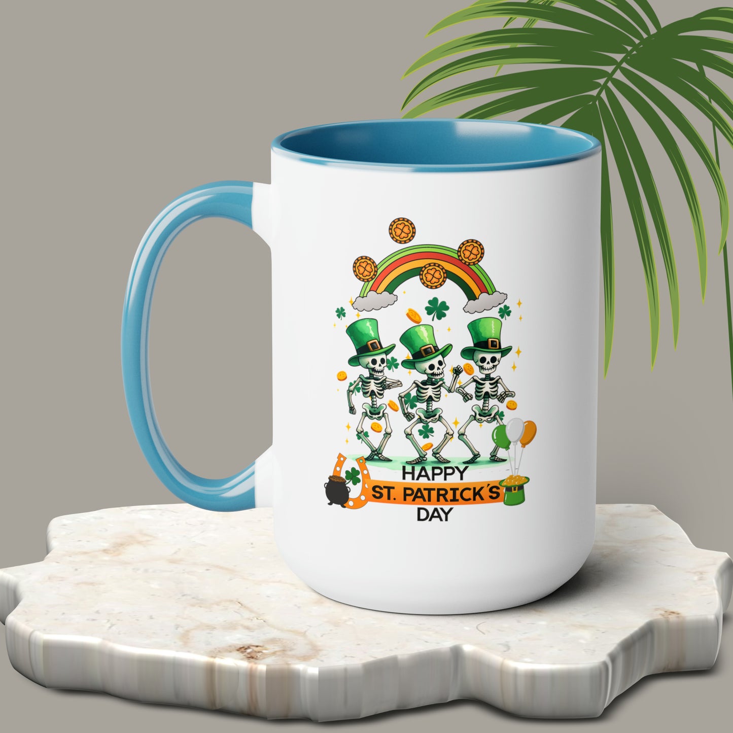 St Patrick's Day two-Tone Coffee Mugs, 15oz