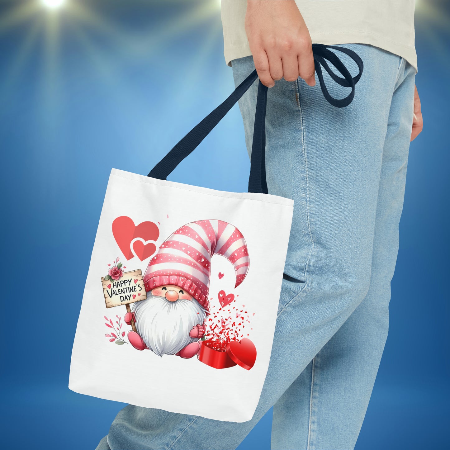 Happy Valentines Day Tote Bag