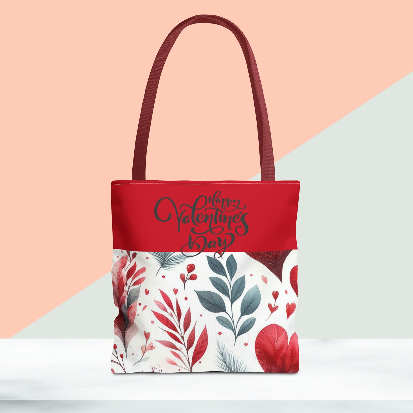 Happy Valentines Day Tote Bag