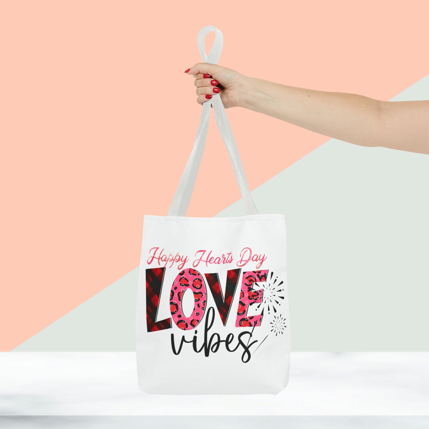 Happy Valentines Day Tote Bag