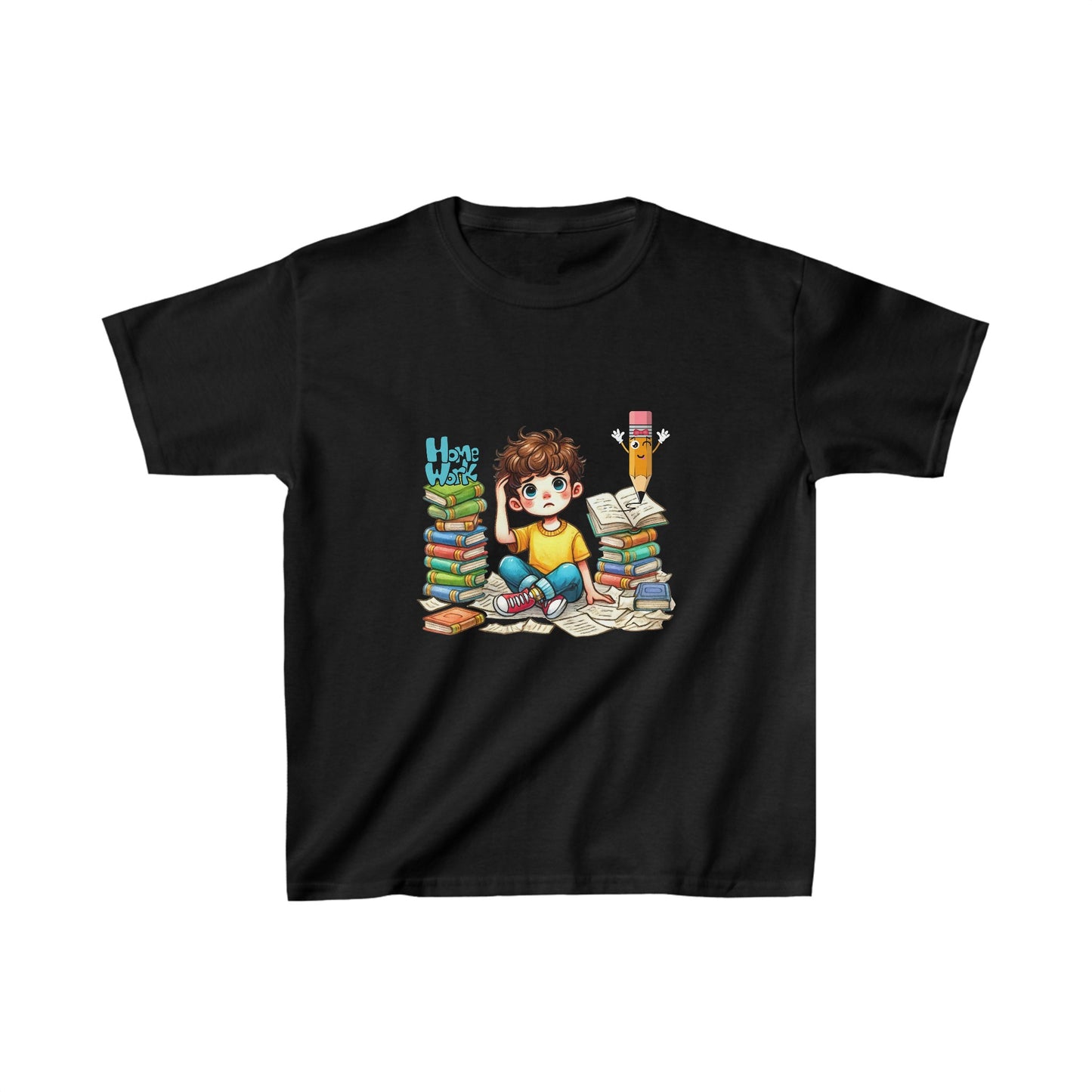 Study Time Back To School Kids Heavy Cotton™ Tee, First Grade Squad Back To School Kids Heavy Cotton™ Tee, Back to school Kids Shirt, 1st Day Of School Shirt, Back To School Cotton T-Shirt.