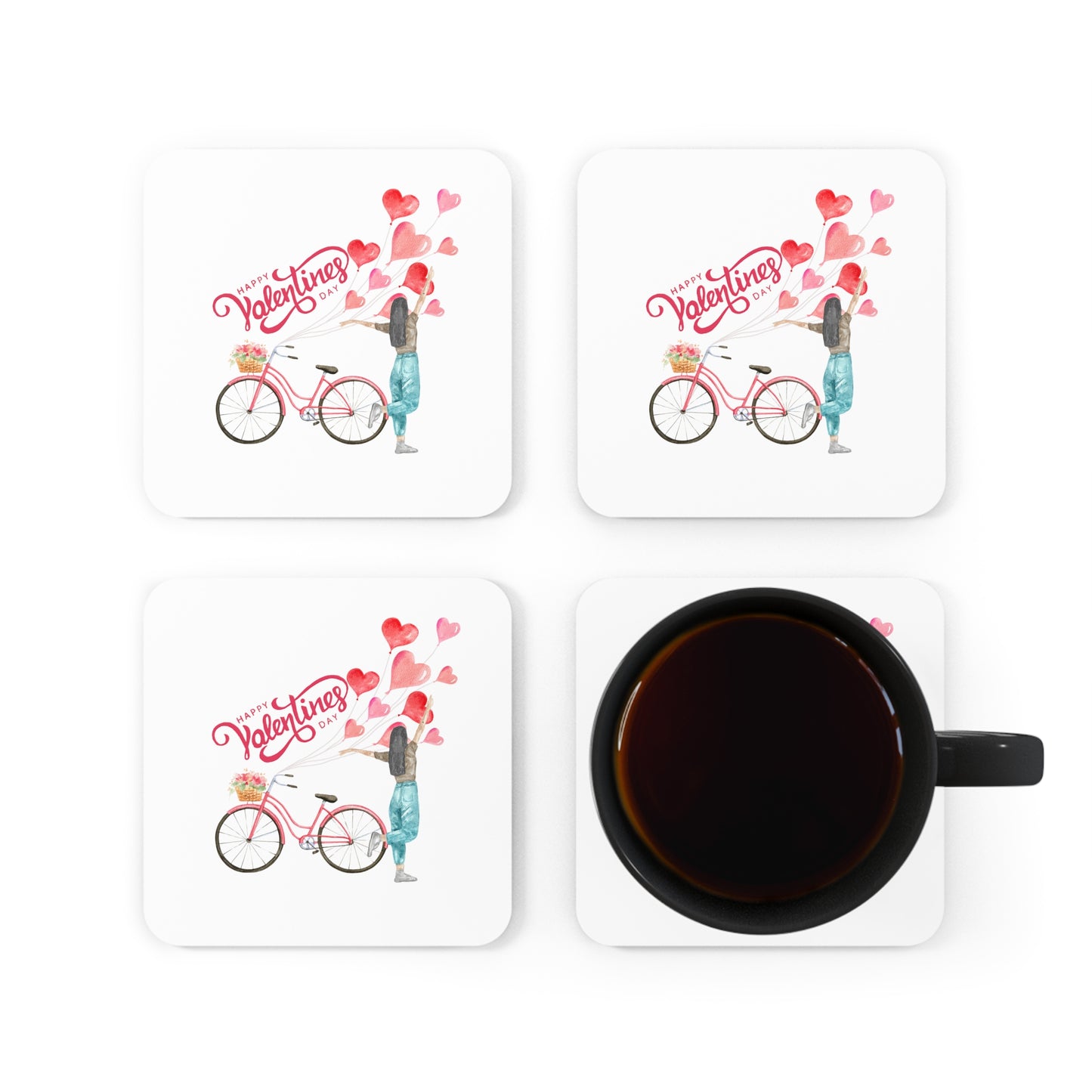 Corkwood Coaster Set