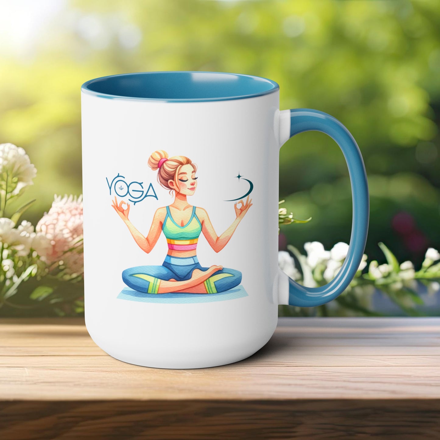 Yoga Coffee Mug, Cute Yoga Coffee Mug, Yoga lovers Coffee Mug, Yoga Instructor Gift, Gift For Yoga lover, Gift For Yogi.