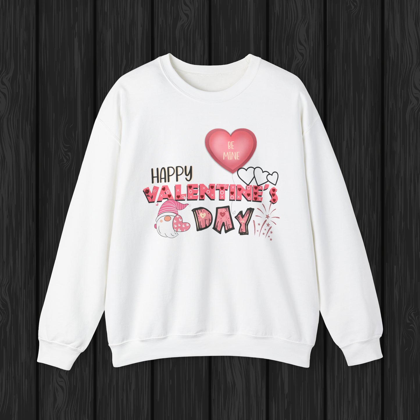 Happy valentines day Unisex Heavy Blend™ Crewneck Sweatshirt