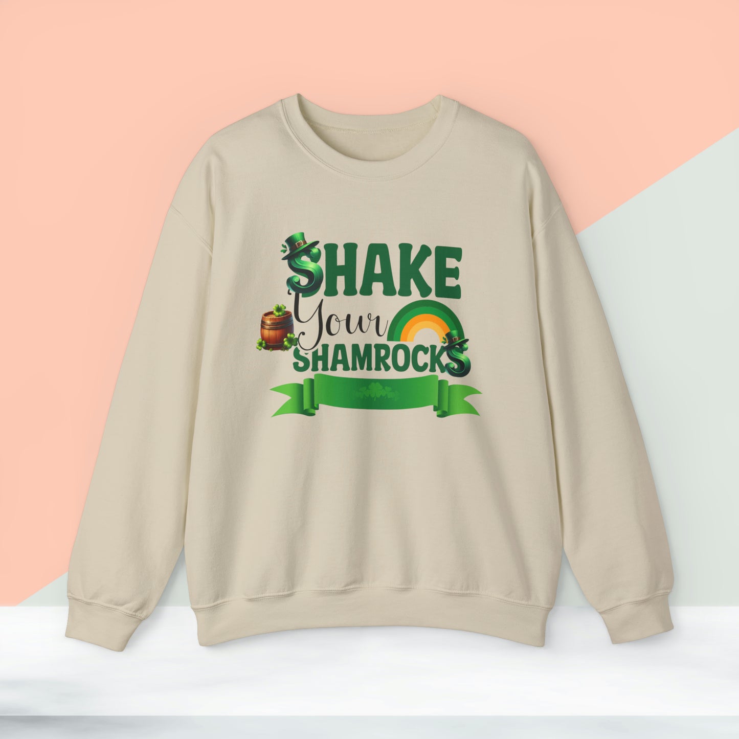 St Patrick's Day Unisex Heavy Blend™ Crewneck Sweatshirt