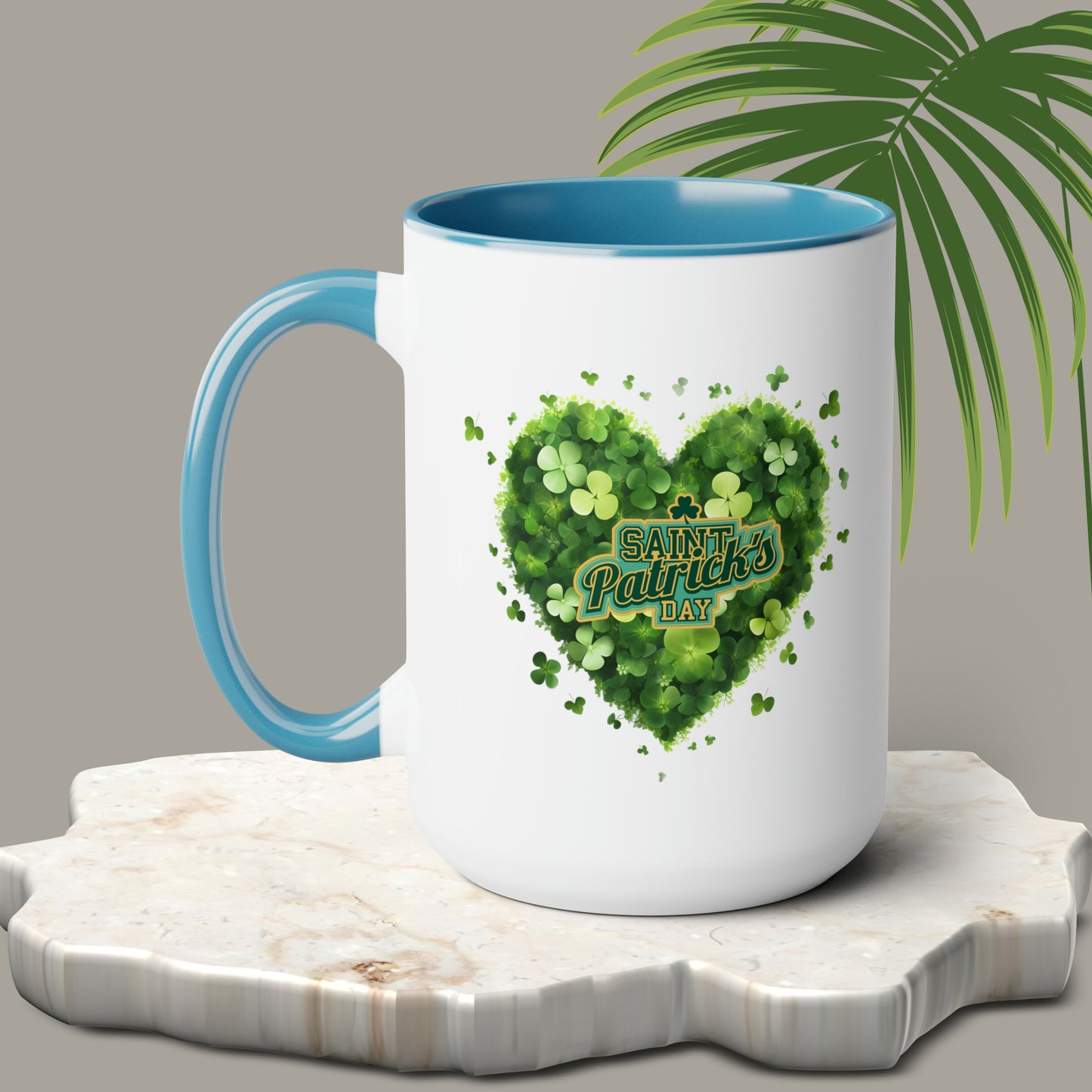 St Patrick's Day two-Tone Coffee Mugs, 15oz