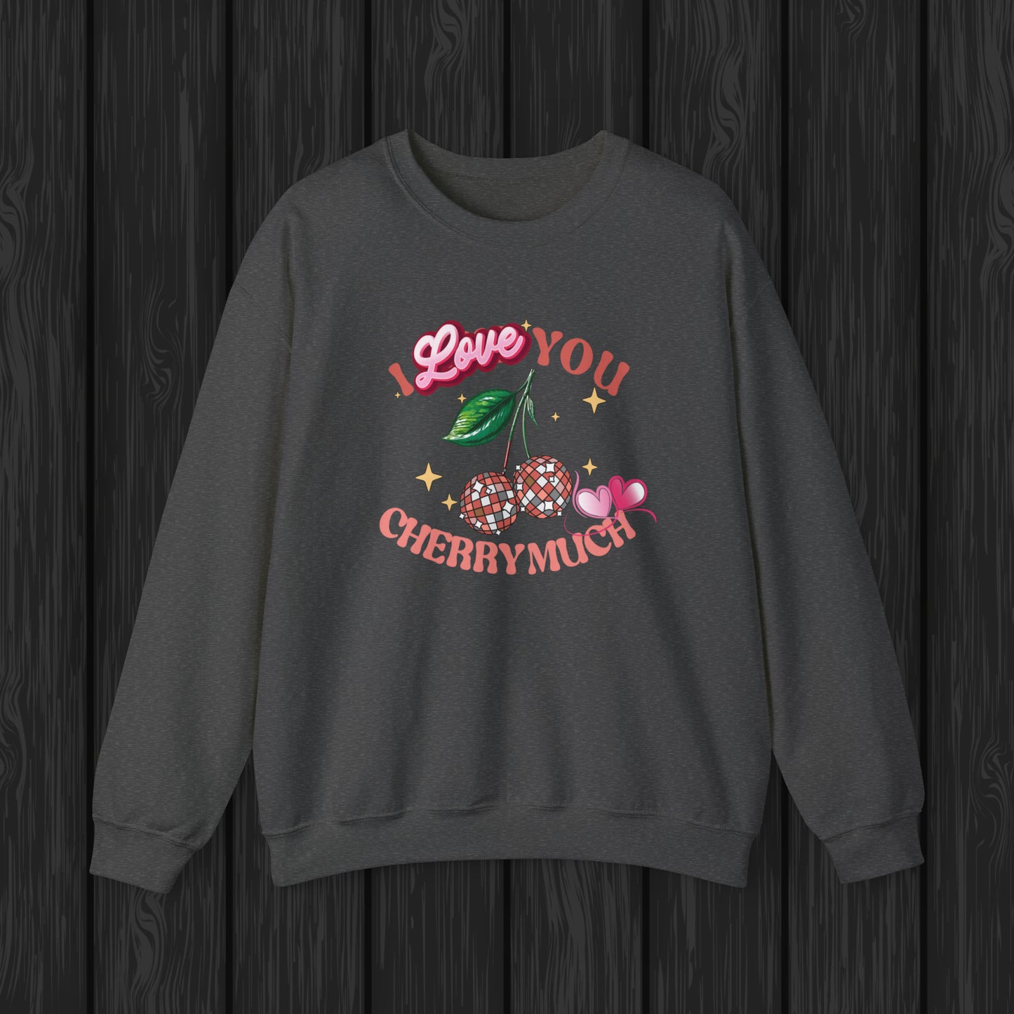 Happy valentines day Unisex Heavy Blend™ Crewneck Sweatshirt